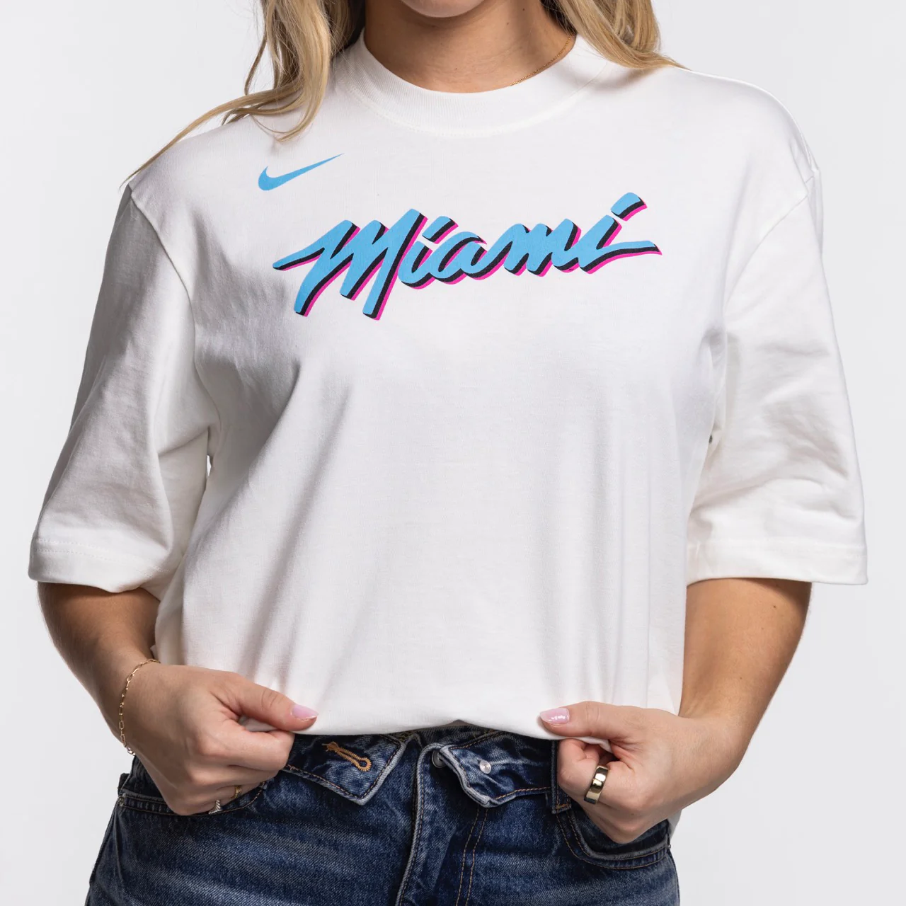 Nike Miami HEAT Original Vice Nights Women's Tee - Image 3