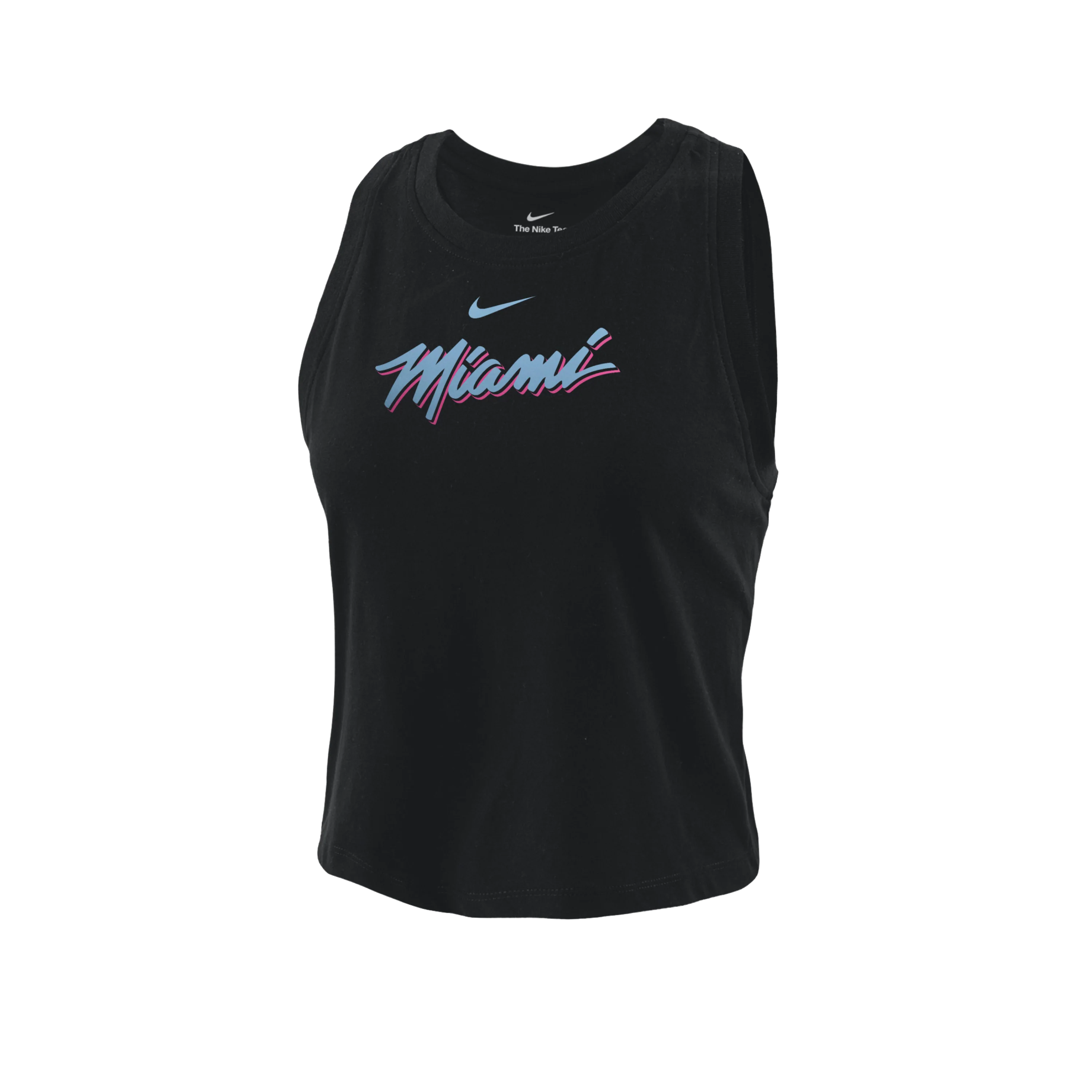 Nike Miami HEAT Original Vice Nights Cropped Women's Tank - Image 4
