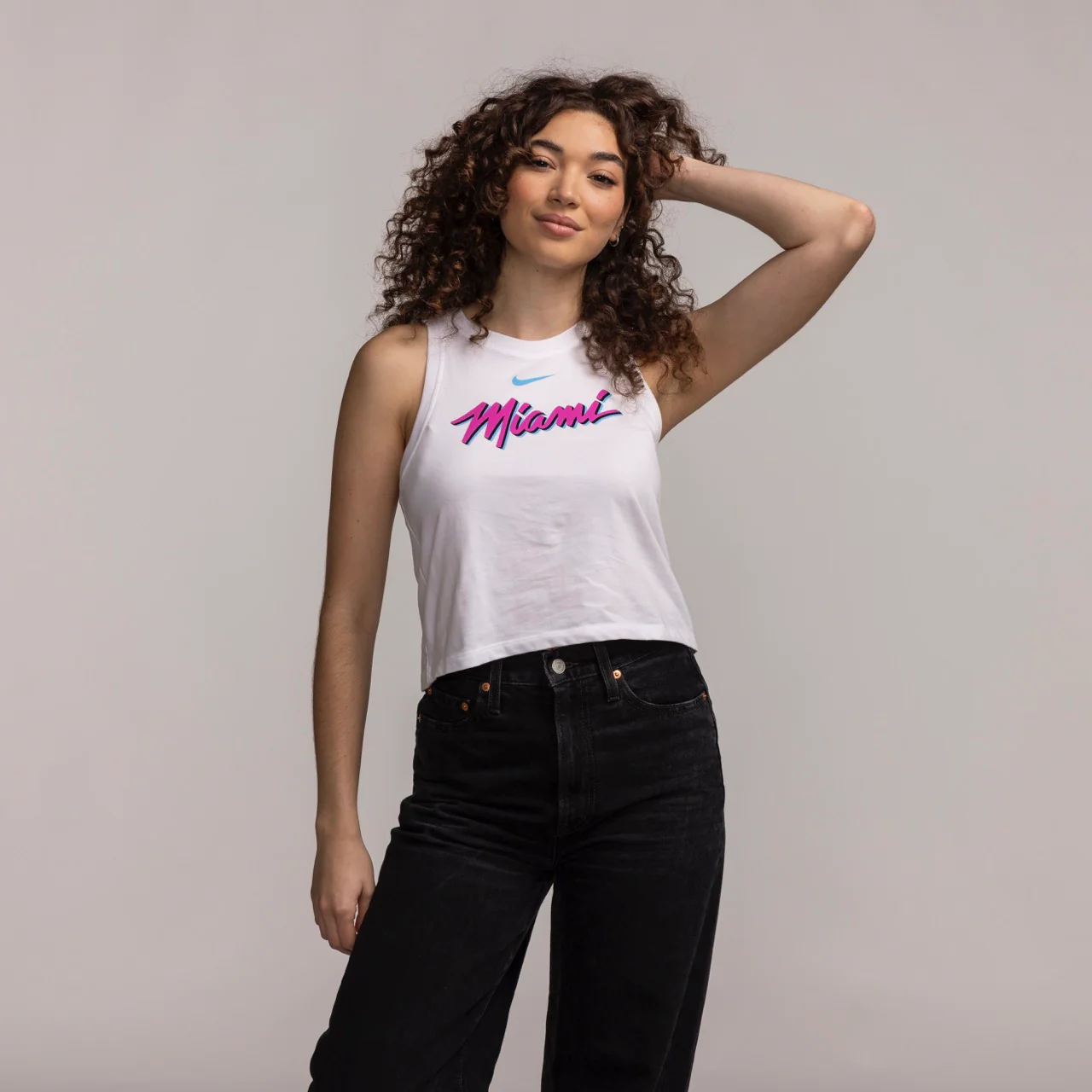 Nike Miami HEAT Original Vice Women's Cropped Tank Top