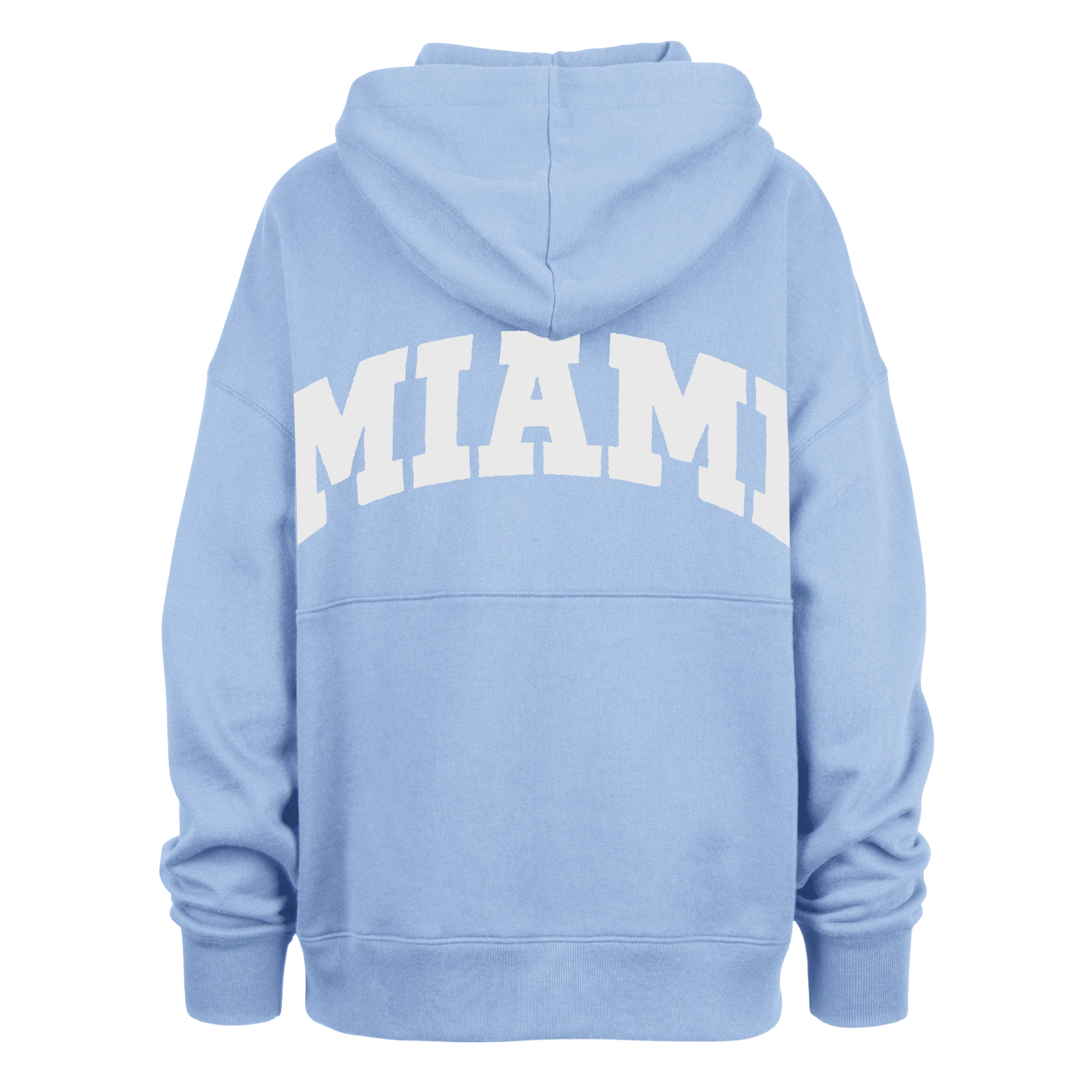 '47 Brand Miami HEAT Original Vice Women's Fade Away Hoodie - Image 6