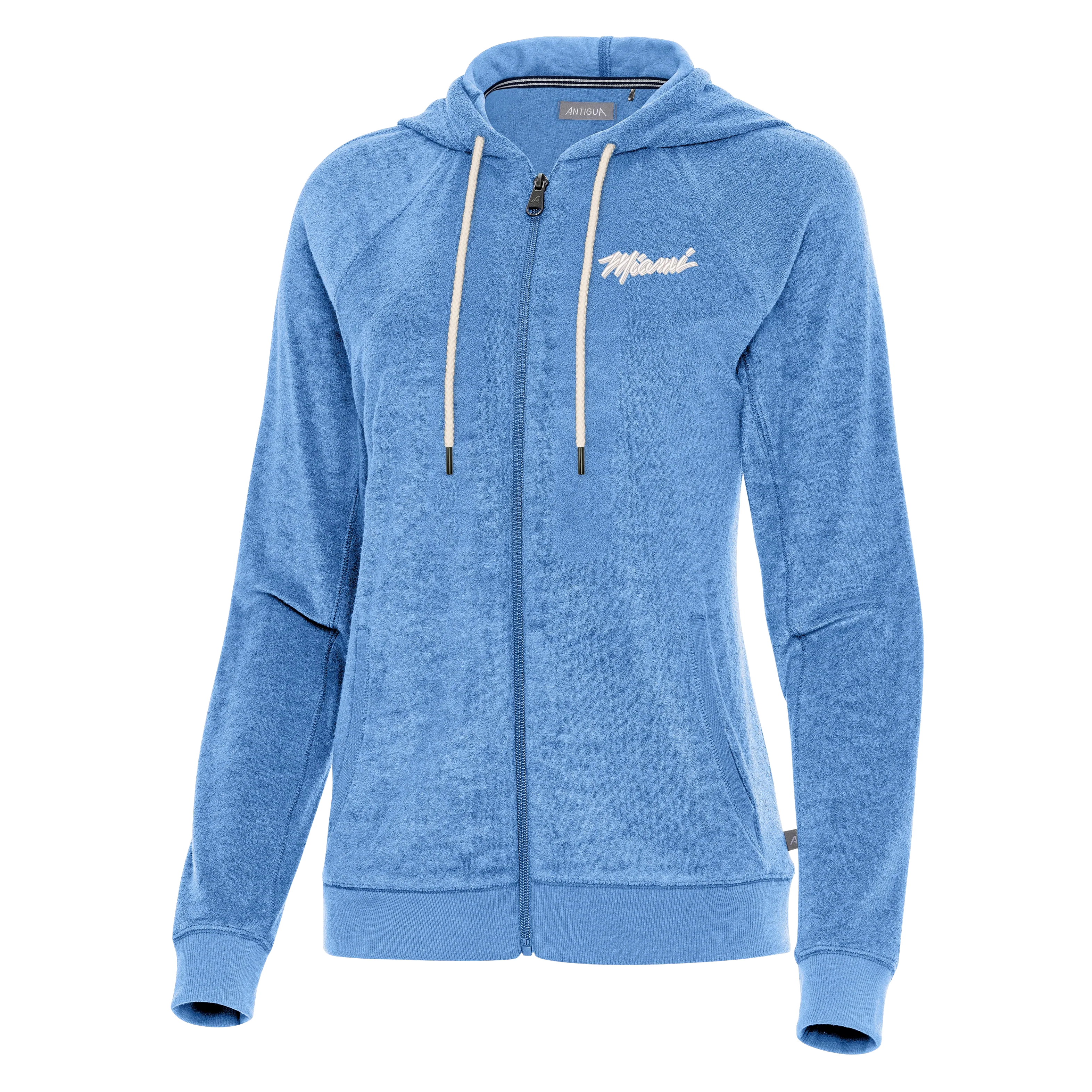 Antigua Miami HEAT Original Vice Nights Women's Zip Up Jacket - Image 3