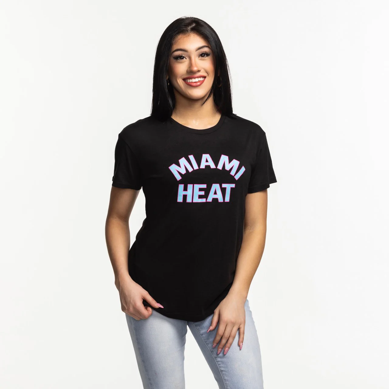 Sportiqe Miami HEAT Original Vice Nights Phoebe Women's Tee