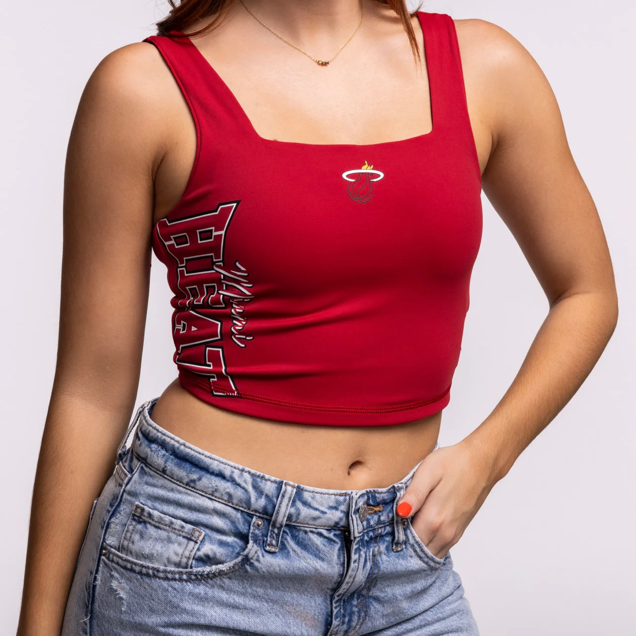 New Era Miami HEAT Reversible Women's Tank - Image 2