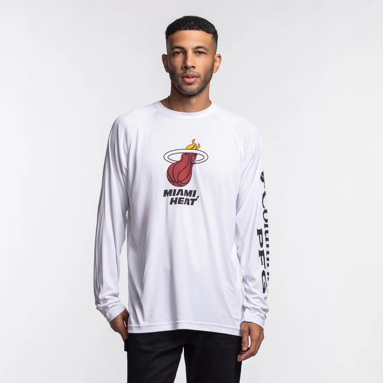 Columbia Miami HEAT Logo Terminal Long Sleeve Tee