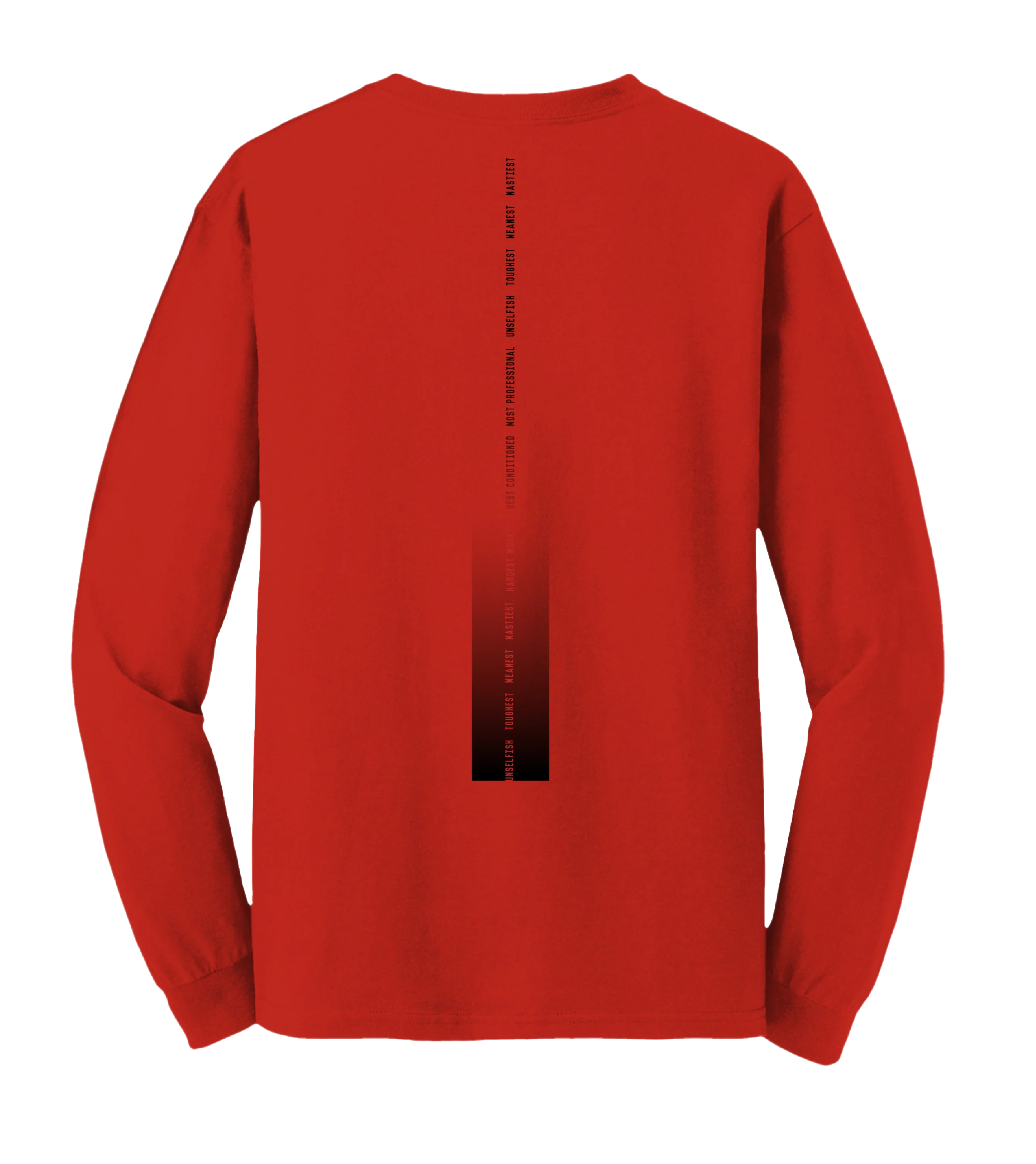 HEAT Culture: Blood Red Long Sleeve Tee - Image 2