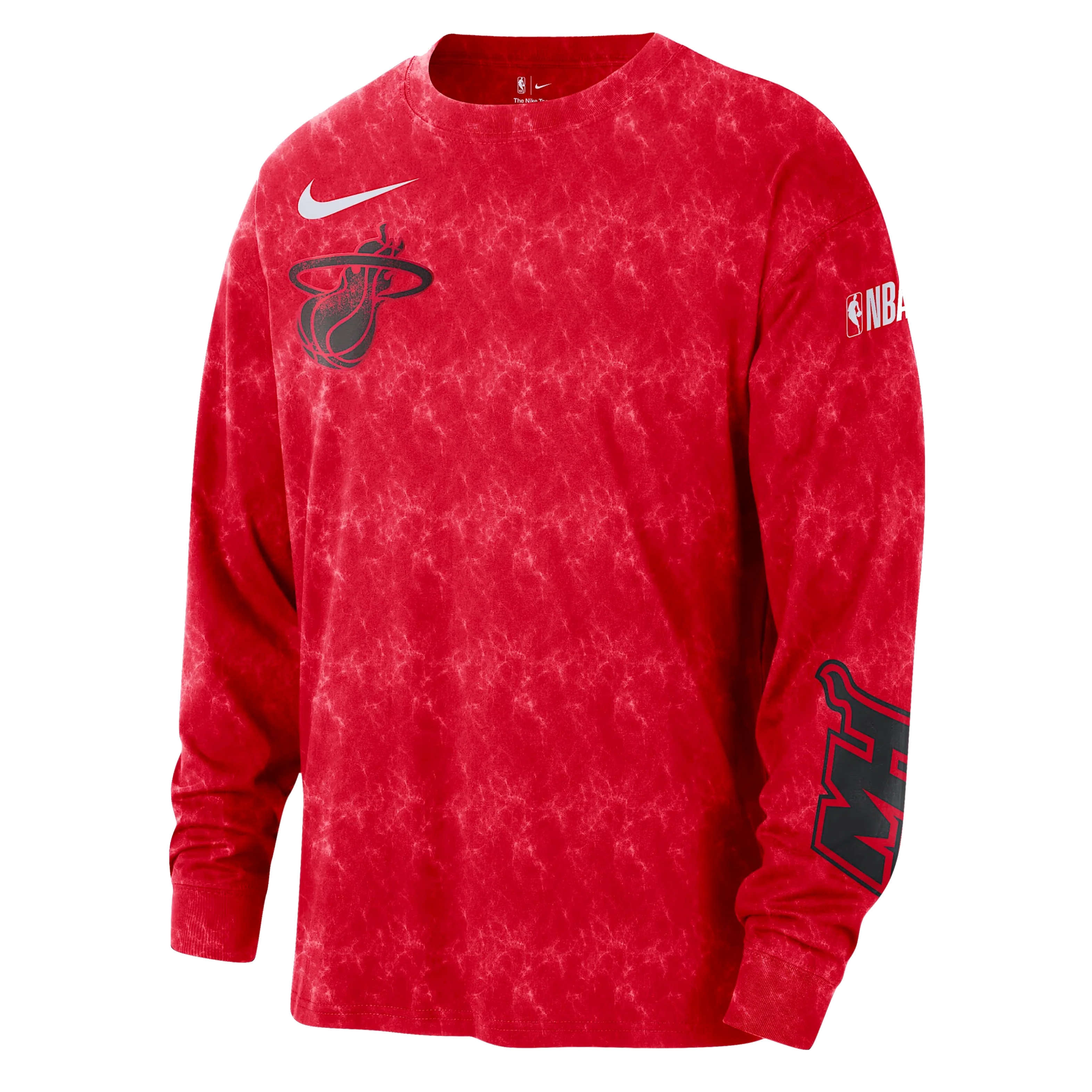 Nike HEAT Culture: Blood Red Washed Long Sleeve Tee