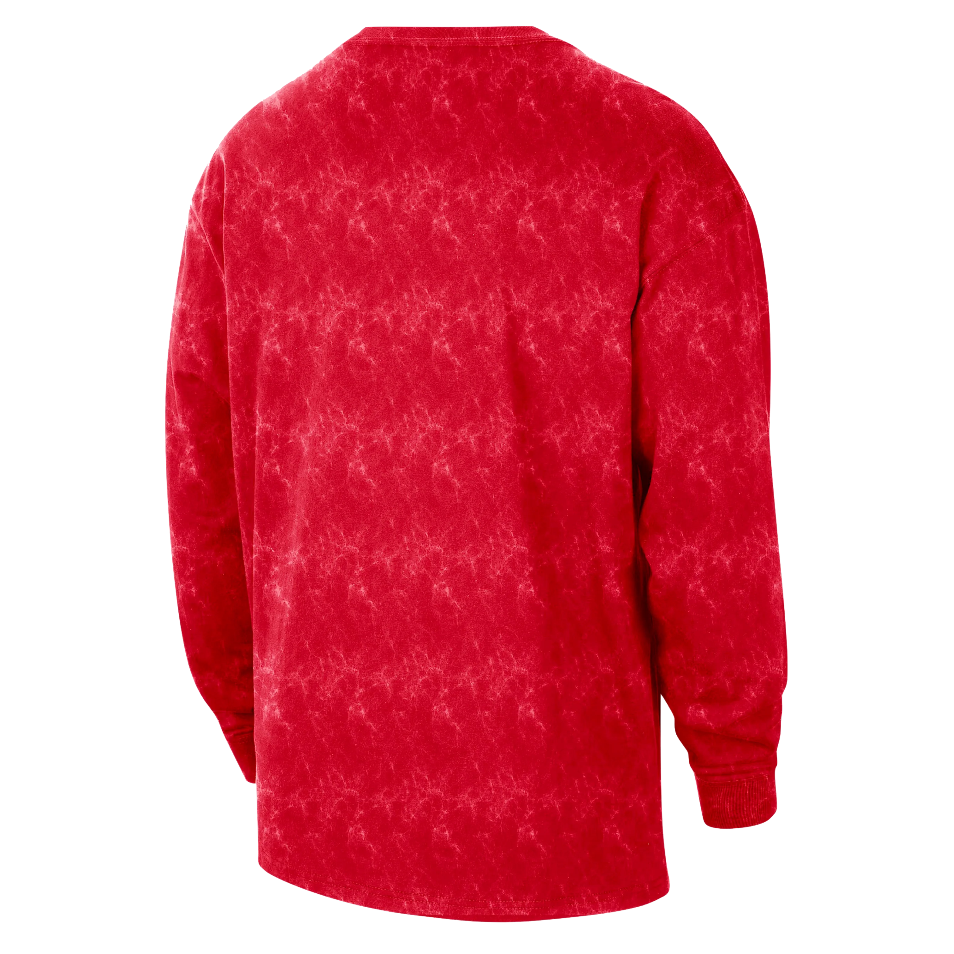 Nike HEAT Culture: Blood Red Washed Long Sleeve Tee - Image 2