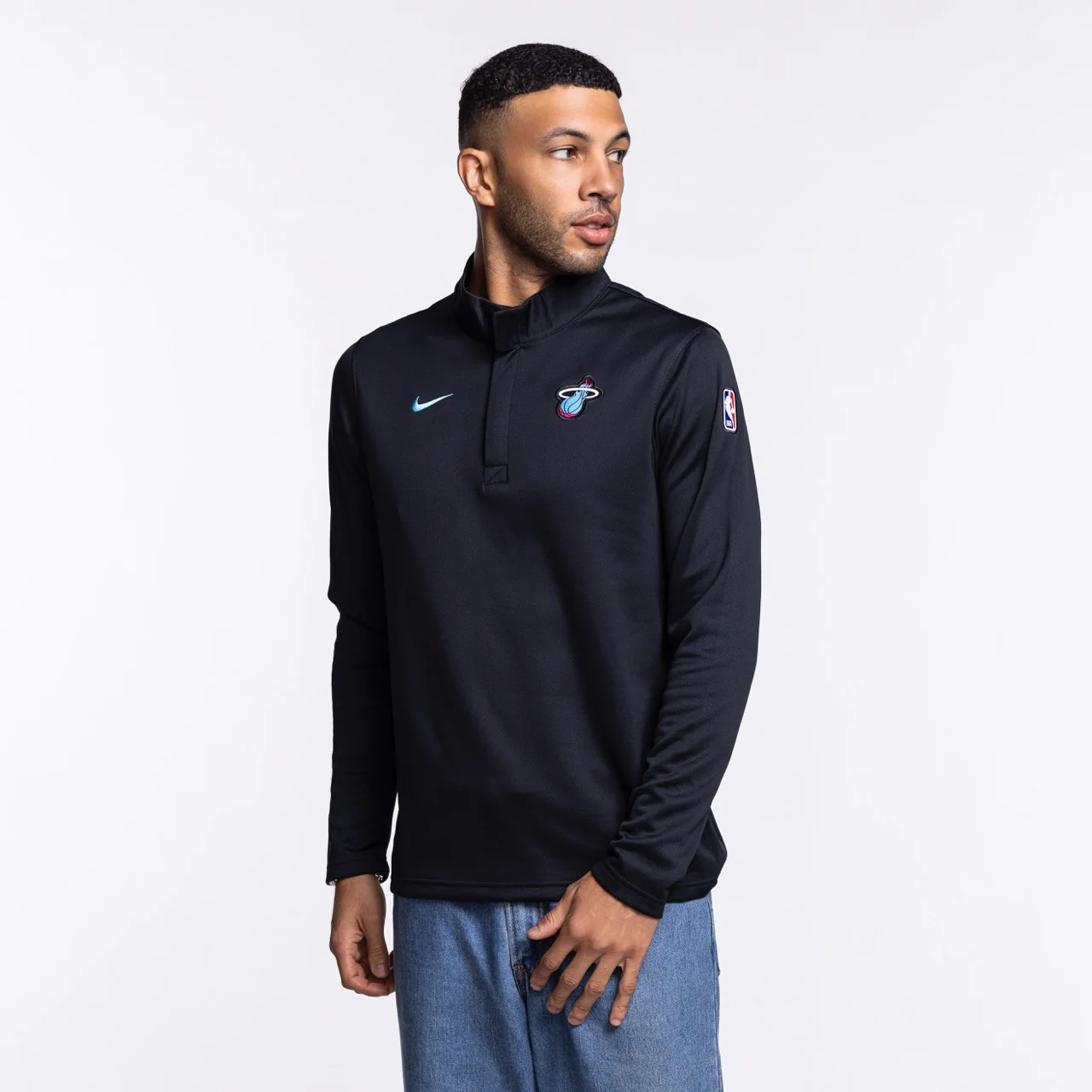 Nike Miami HEAT Original Vice Nights 1/4 Zip Jacket - Image 2