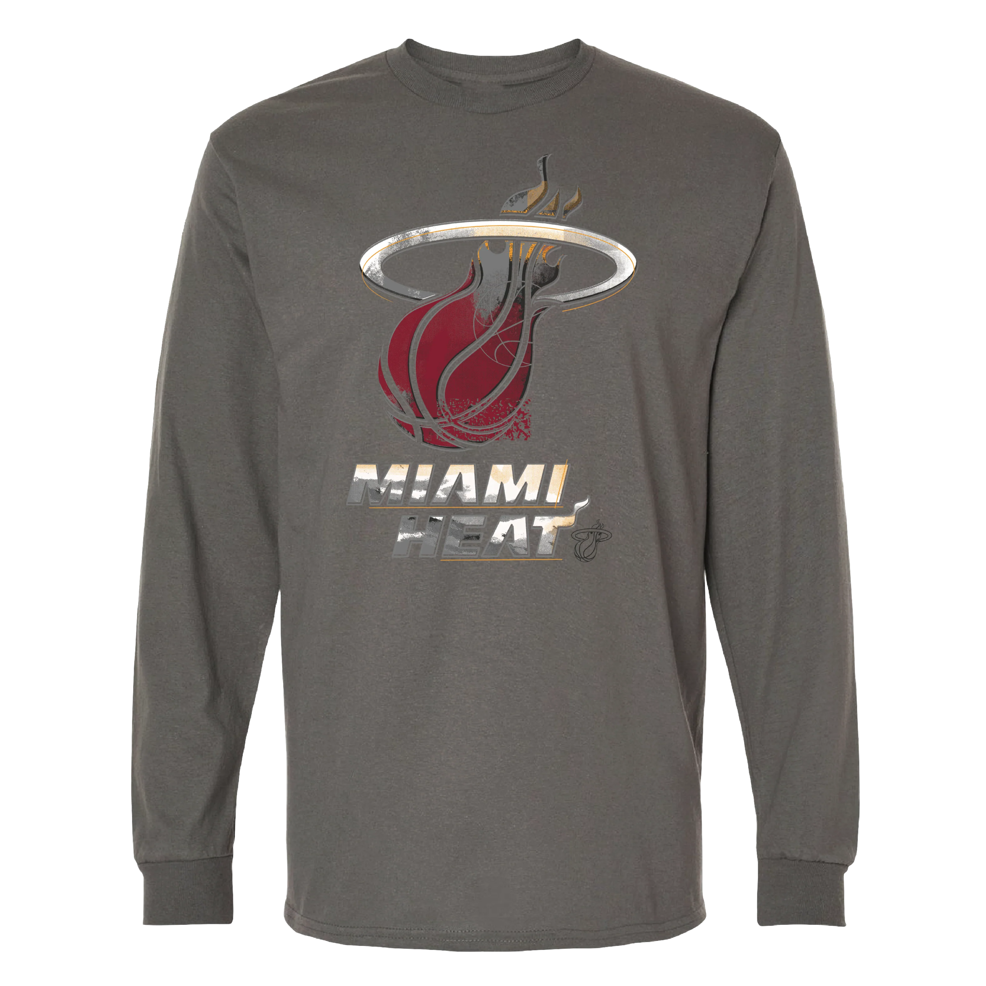 Miami HEAT Spray Paint Long Sleeve Tee