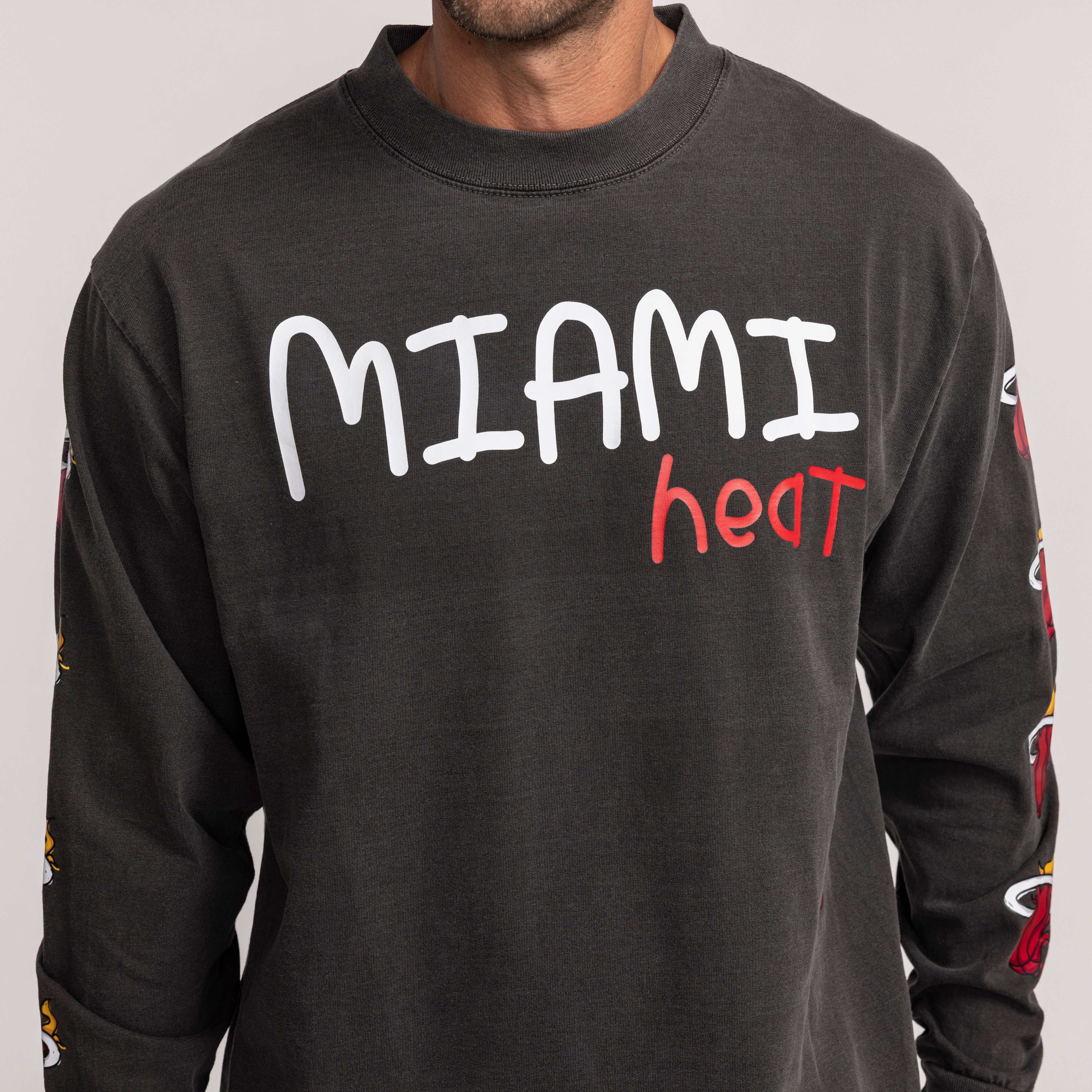 B2SS Miami HEAT Long Sleeve Tee - Image 4