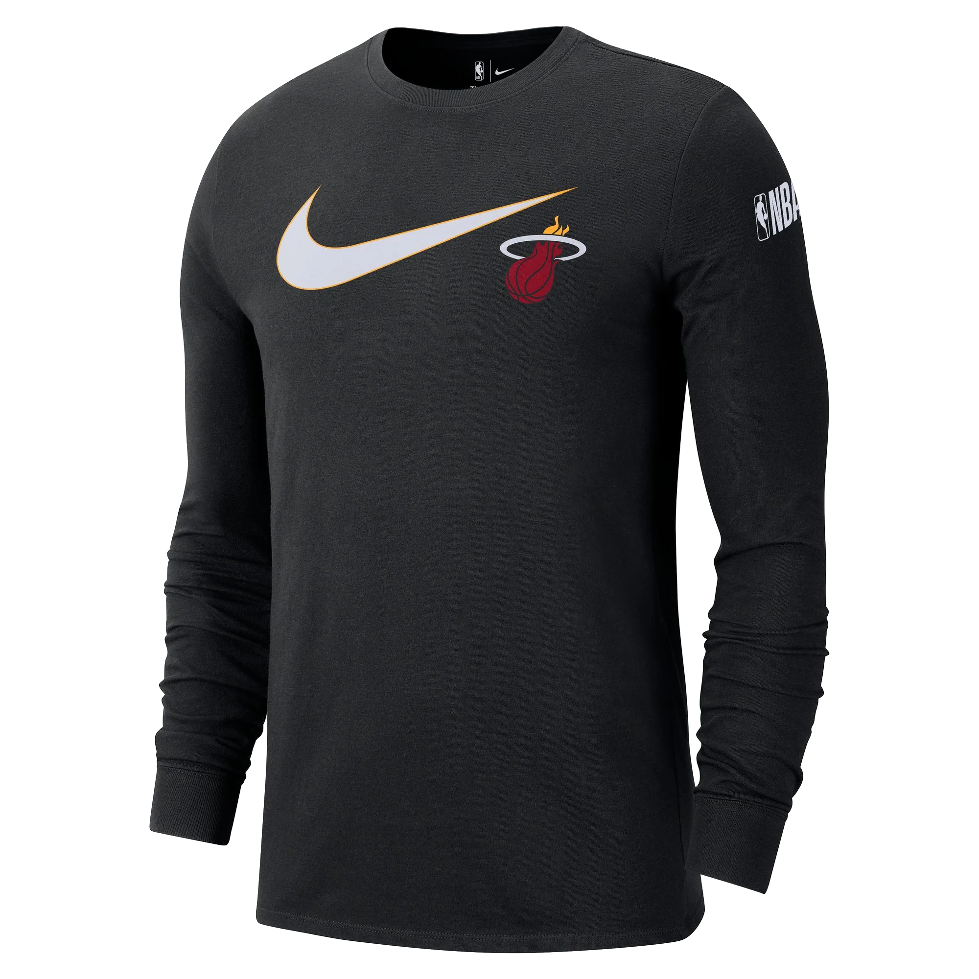 Nike Miami HEAT Swoosh Long Sleeve Tee - Image 3