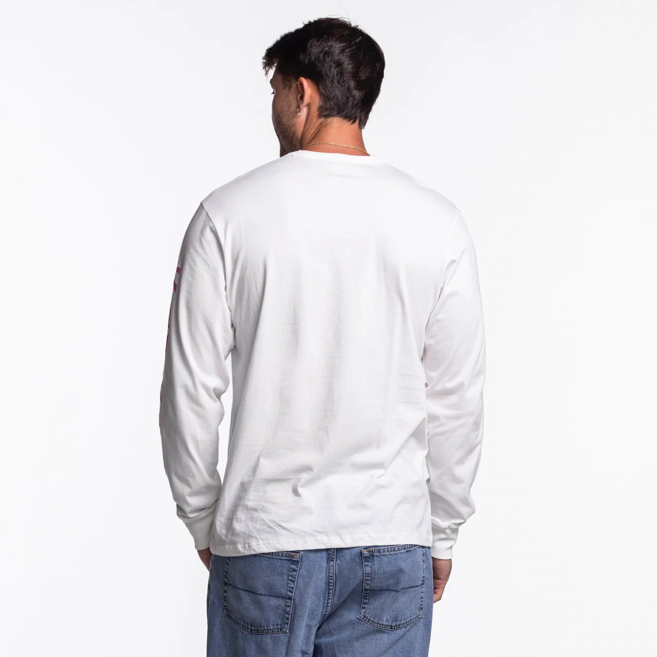 '47 Brand Miami HEAT Original Vice Nights White Long Sleeve Tee - Image 3