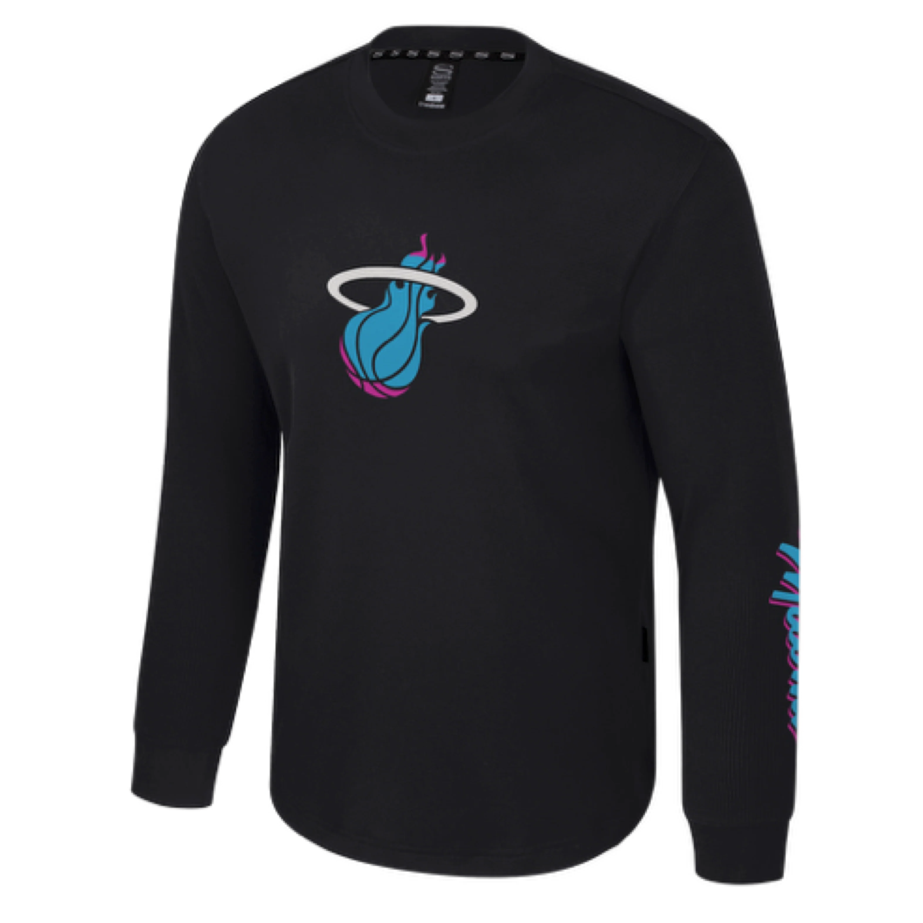 Stadium Essentials Miami HEAT Original Vice Nights Long Sleeve Tee - Image 4