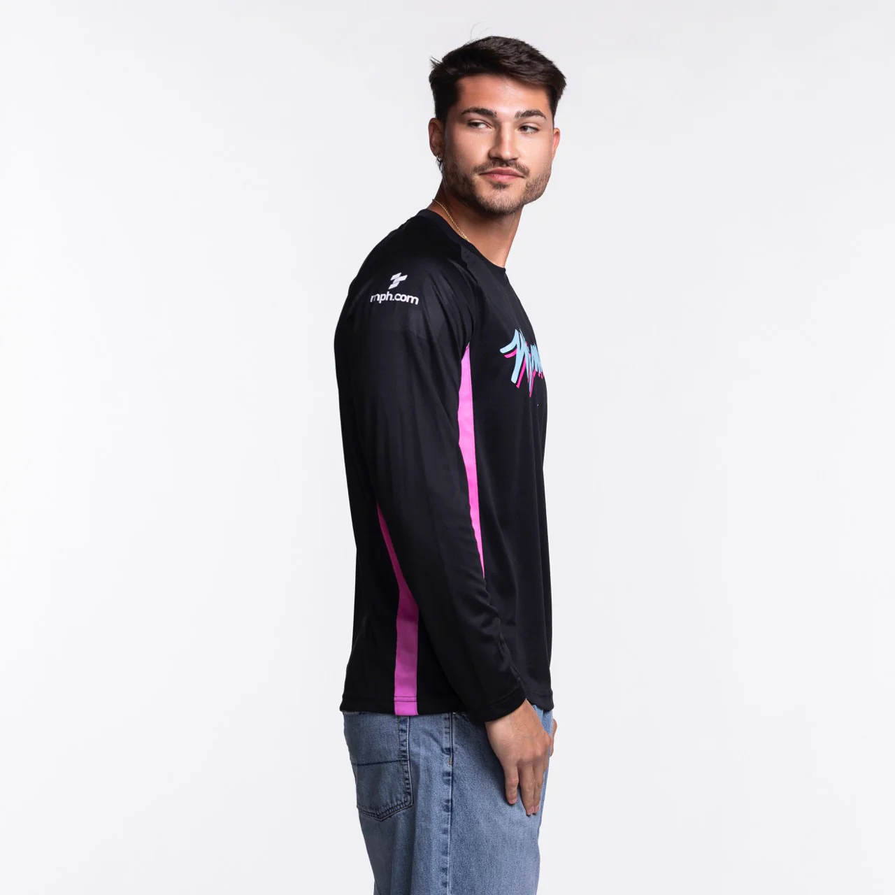 Nike Miami HEAT Original Vice Nights Shooting Shirt - Image 3