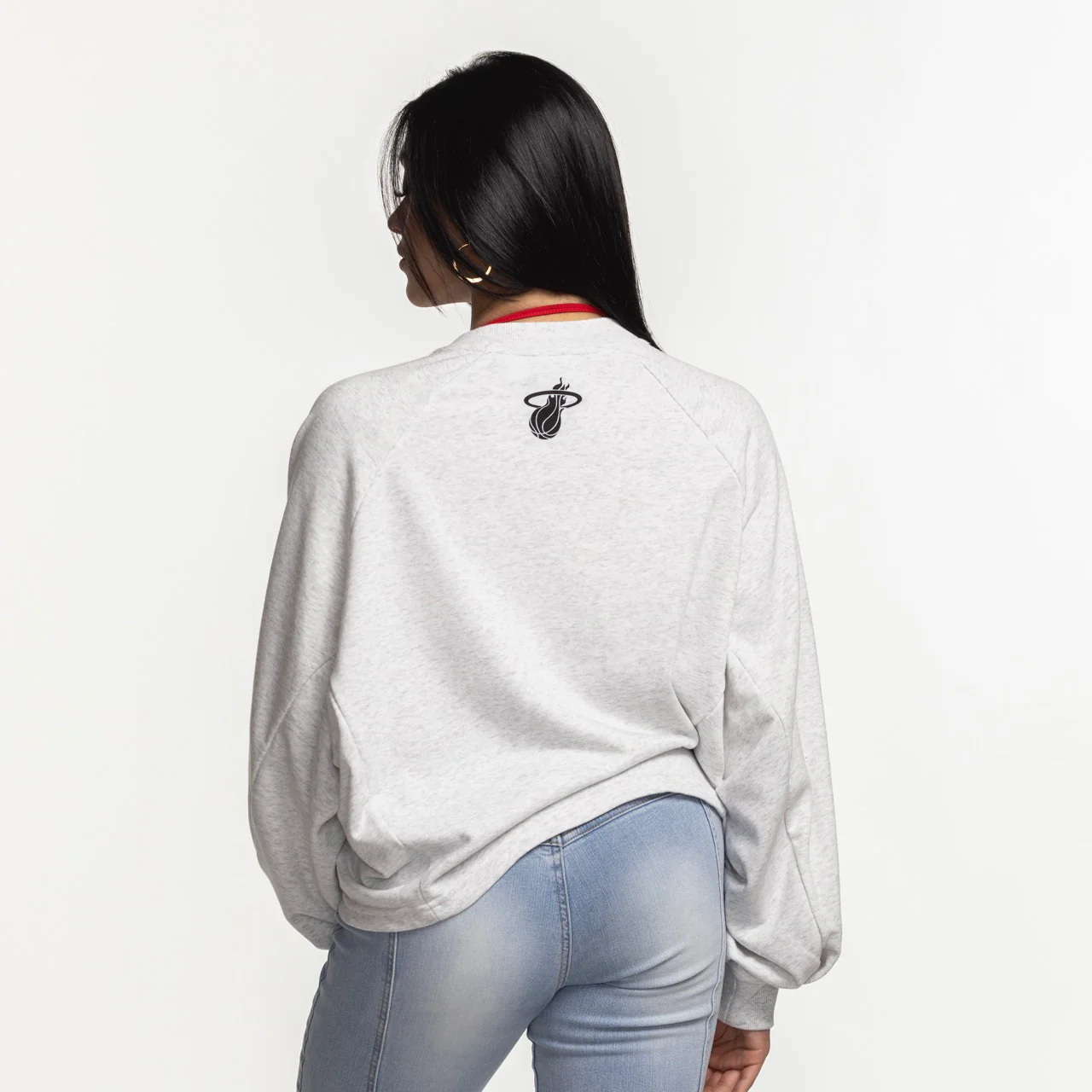 G-III Miami HEAT Faceoff Women's Crewneck - Image 3