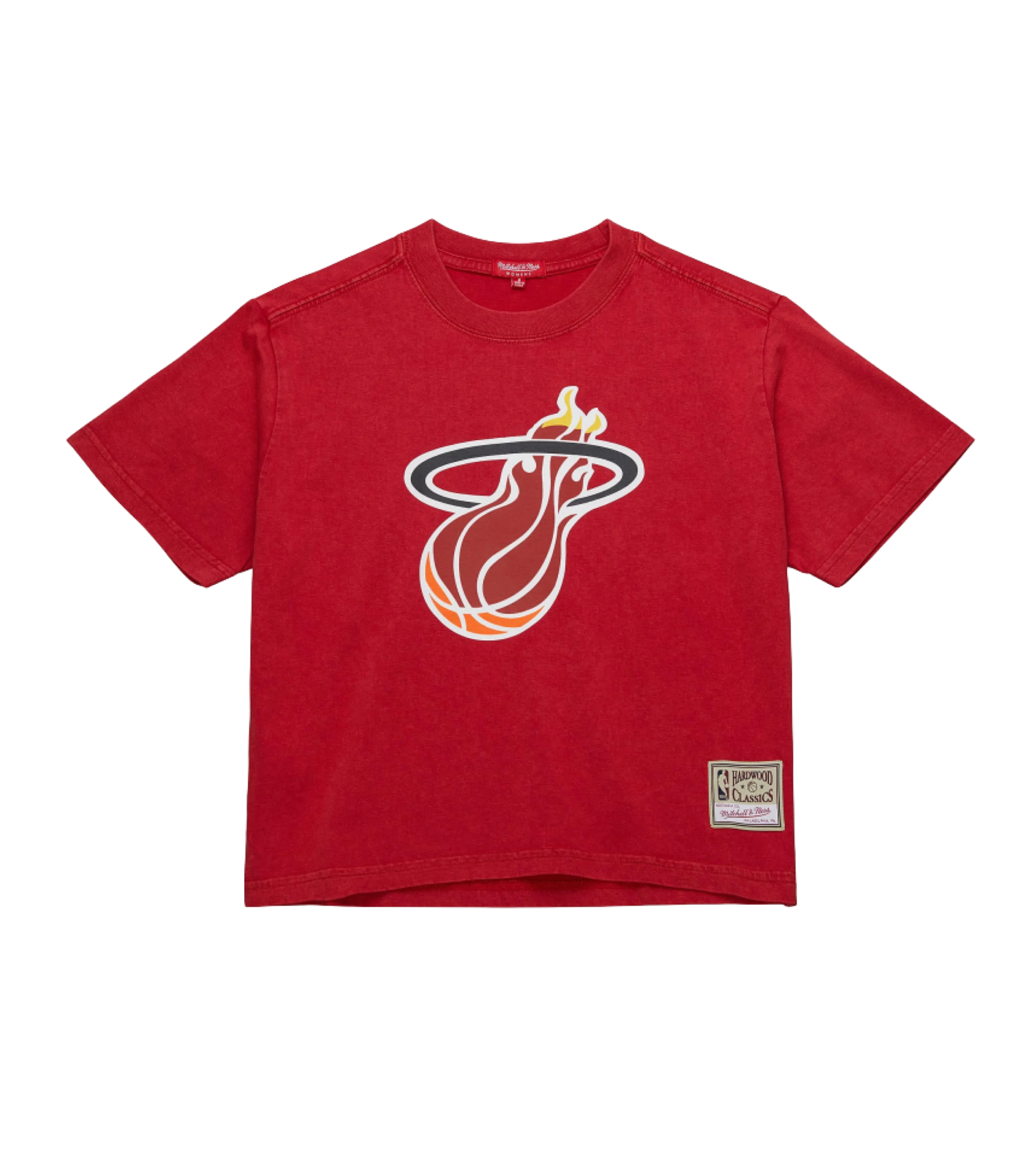 Mitchell & Ness Miami HEAT Women's Boxy Crop Tee