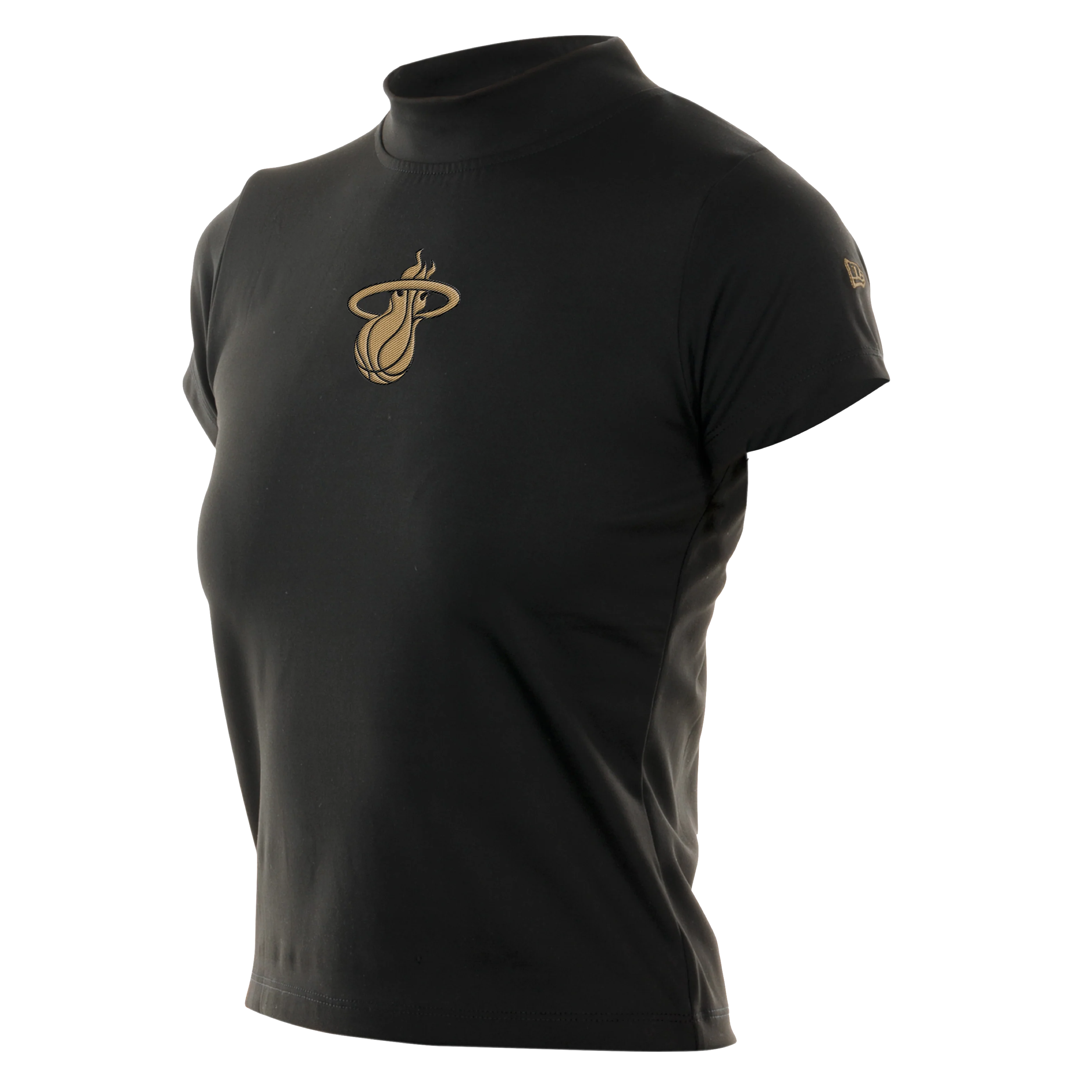 New Era Miami HEAT Women's Mock Neck Tee - Image 4