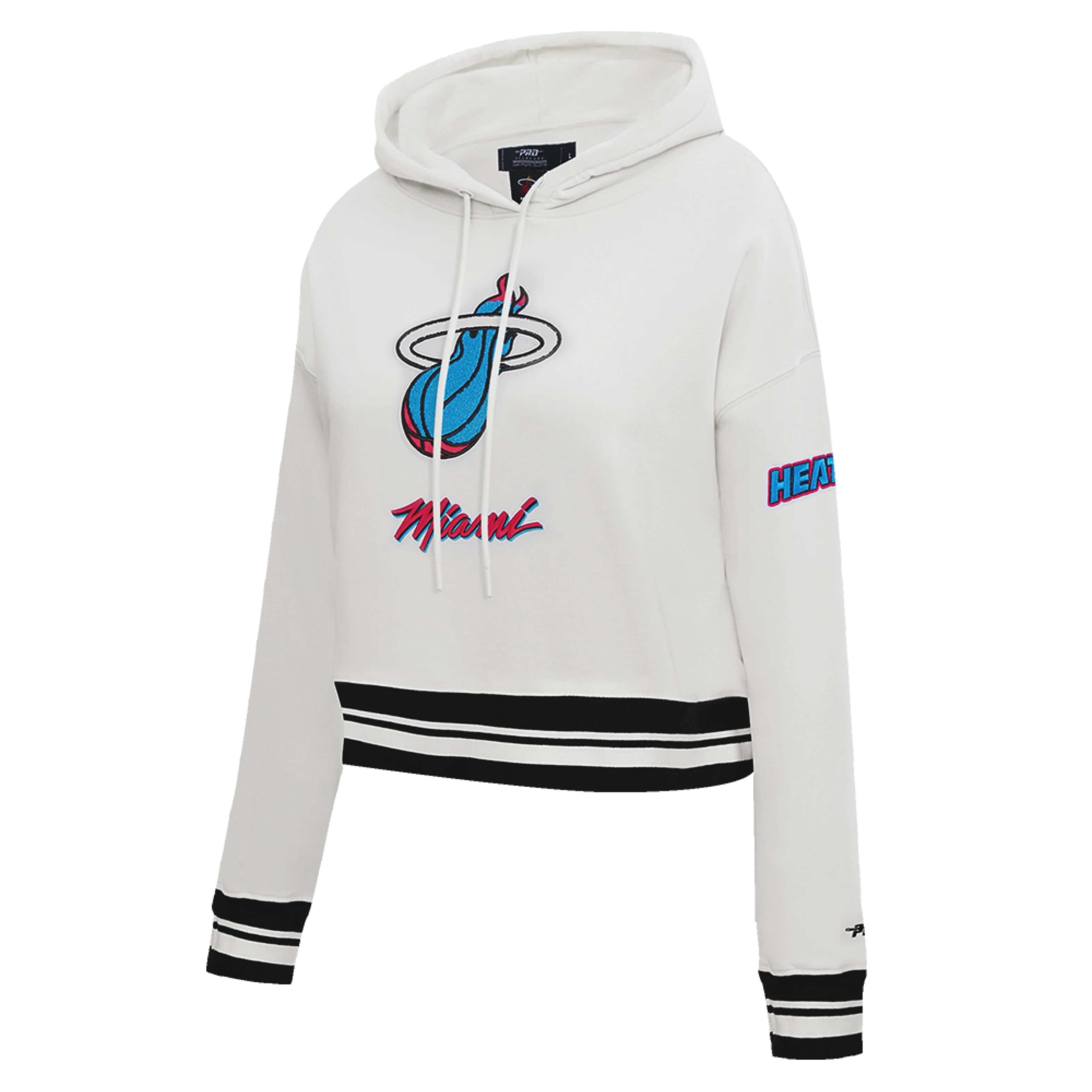 Pro Standard Miami HEAT Original Vice Women's Pullover Hoodie - Image 8