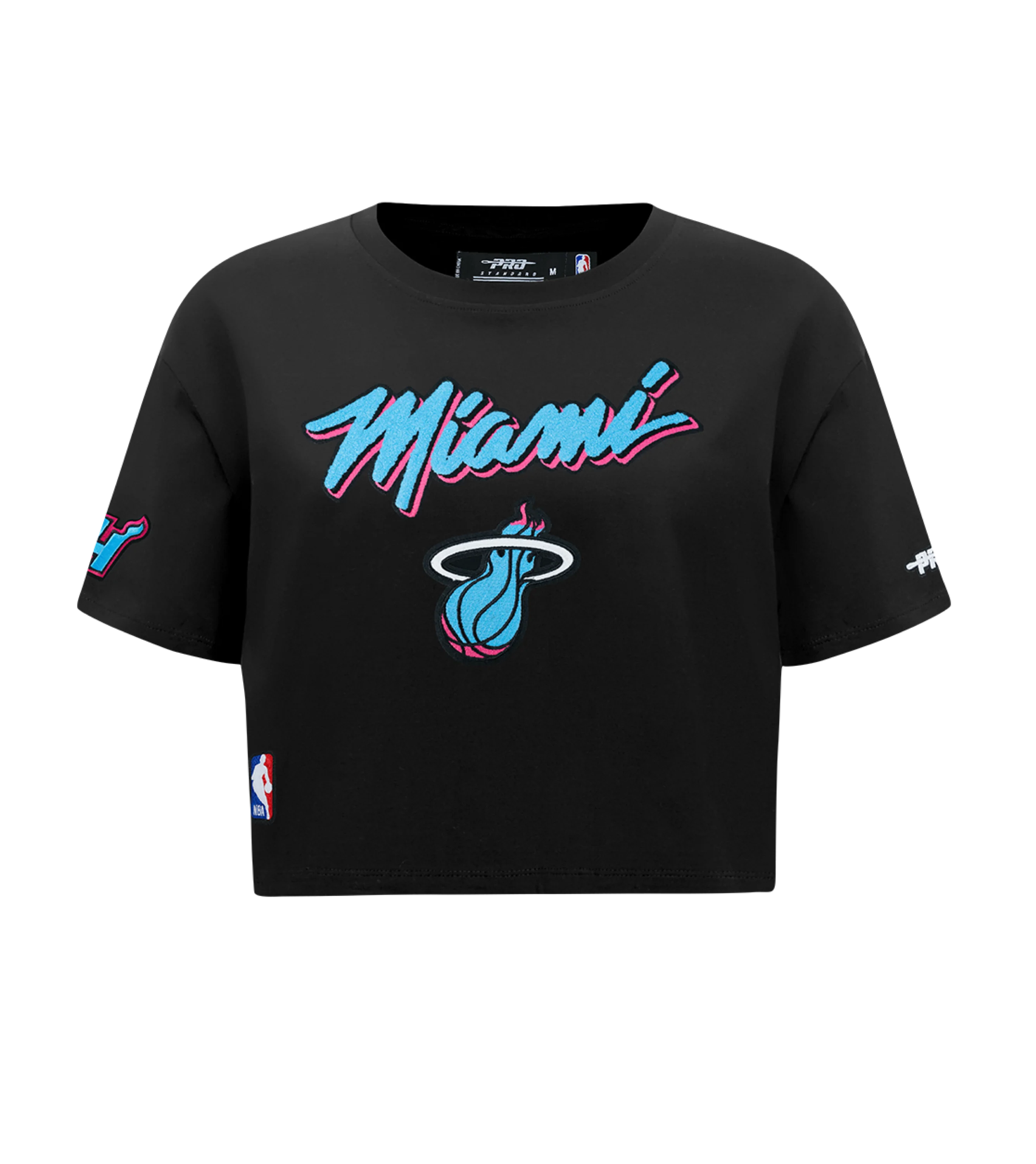 Pro Standard Miami HEAT Original Vice Nights Women's Boxy Tee - Image 4