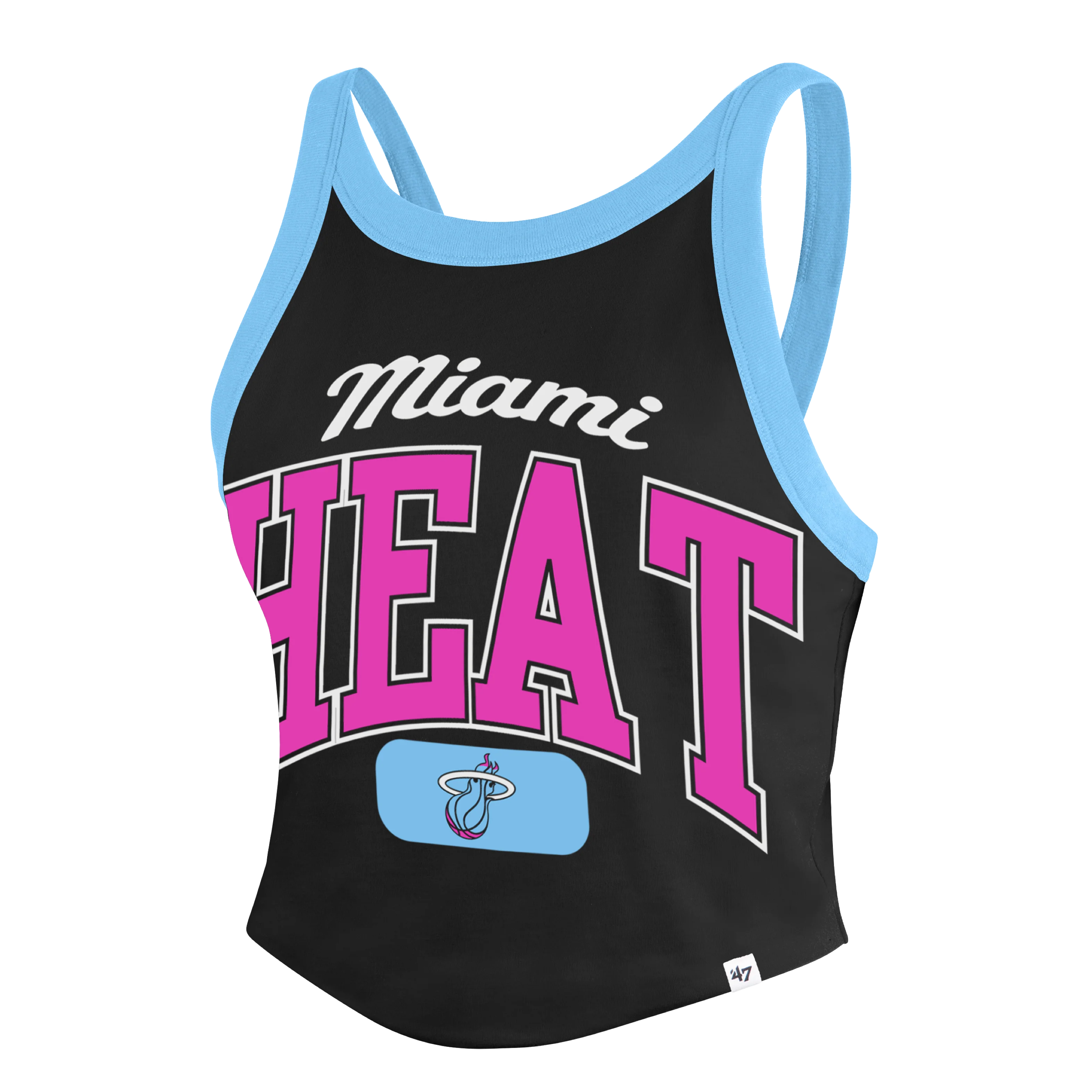 '47 Brand Miami HEAT Original Vice Nights Women's Rally Tank Top