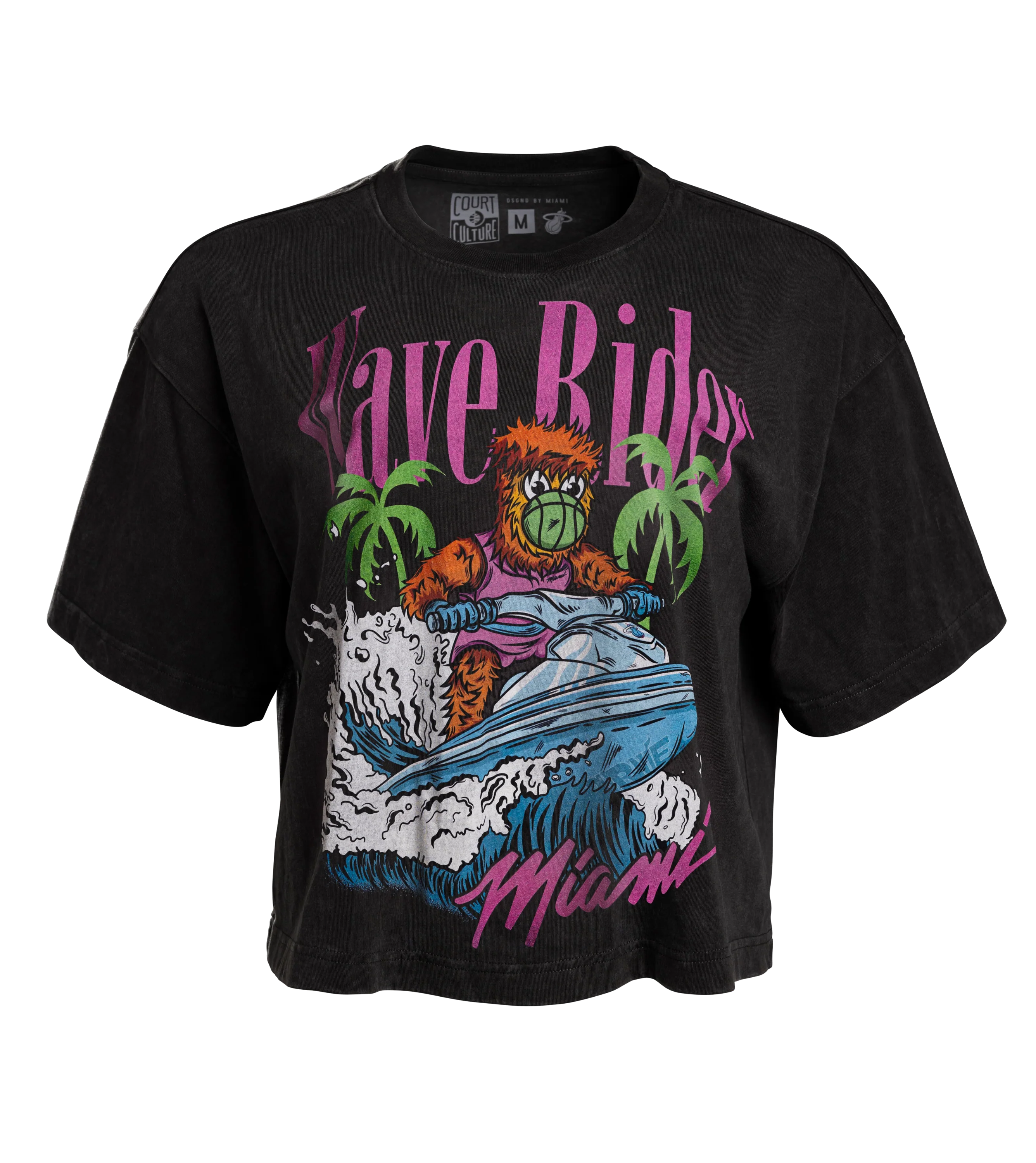 Court Culture Wave Rider Boxy Crop Tee - Image 4