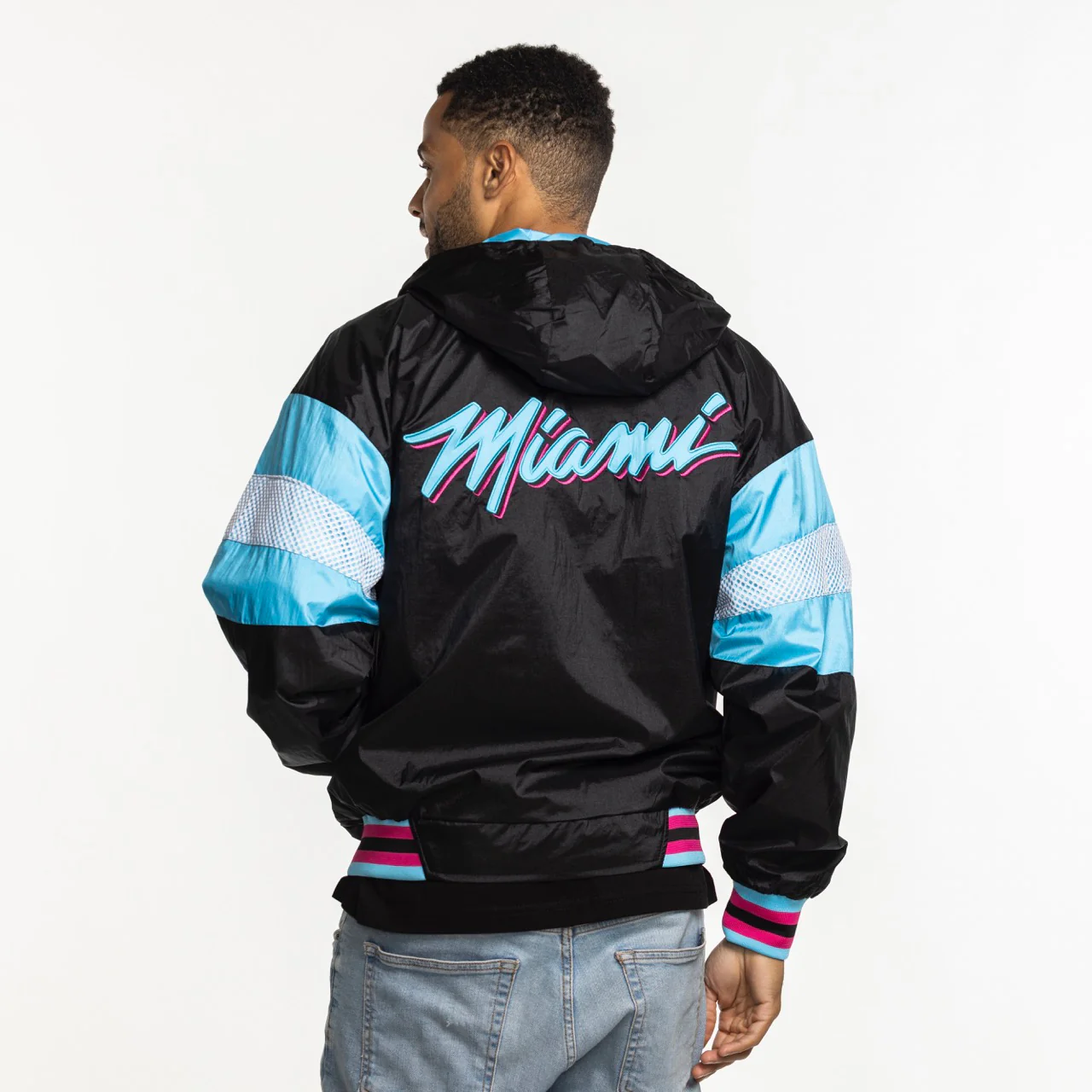 G-III Sports Miami HEAT Original Vice Nights Legacy Jacket - Image 2
