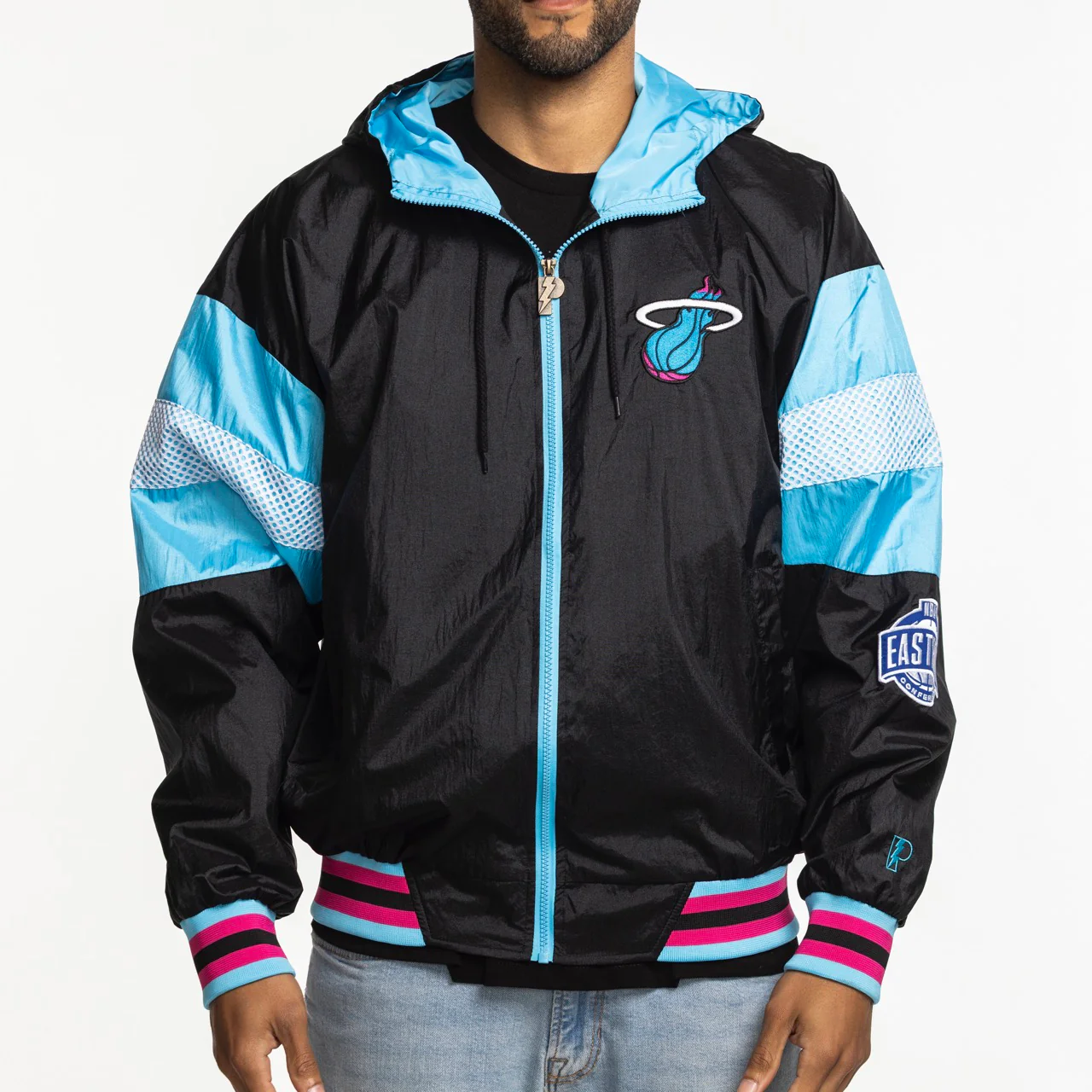 G-III Sports Miami HEAT Original Vice Nights Legacy Jacket - Image 3