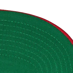 Mitchel and Ness Miami HEAT Low Big Face Snapback - Image 3