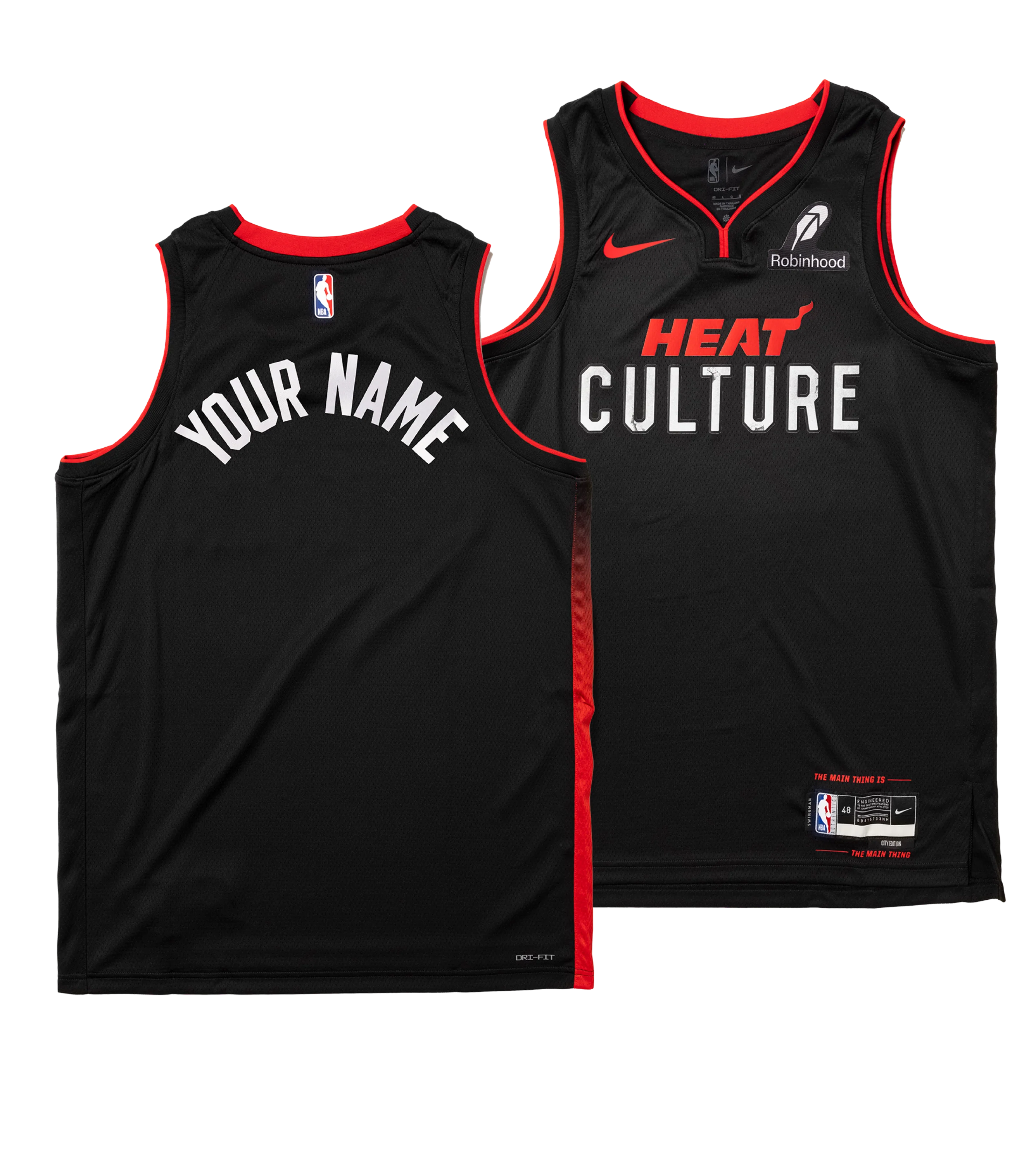 Personalized Nike HEAT Culture Swingman Jersey - Summer Mashup
