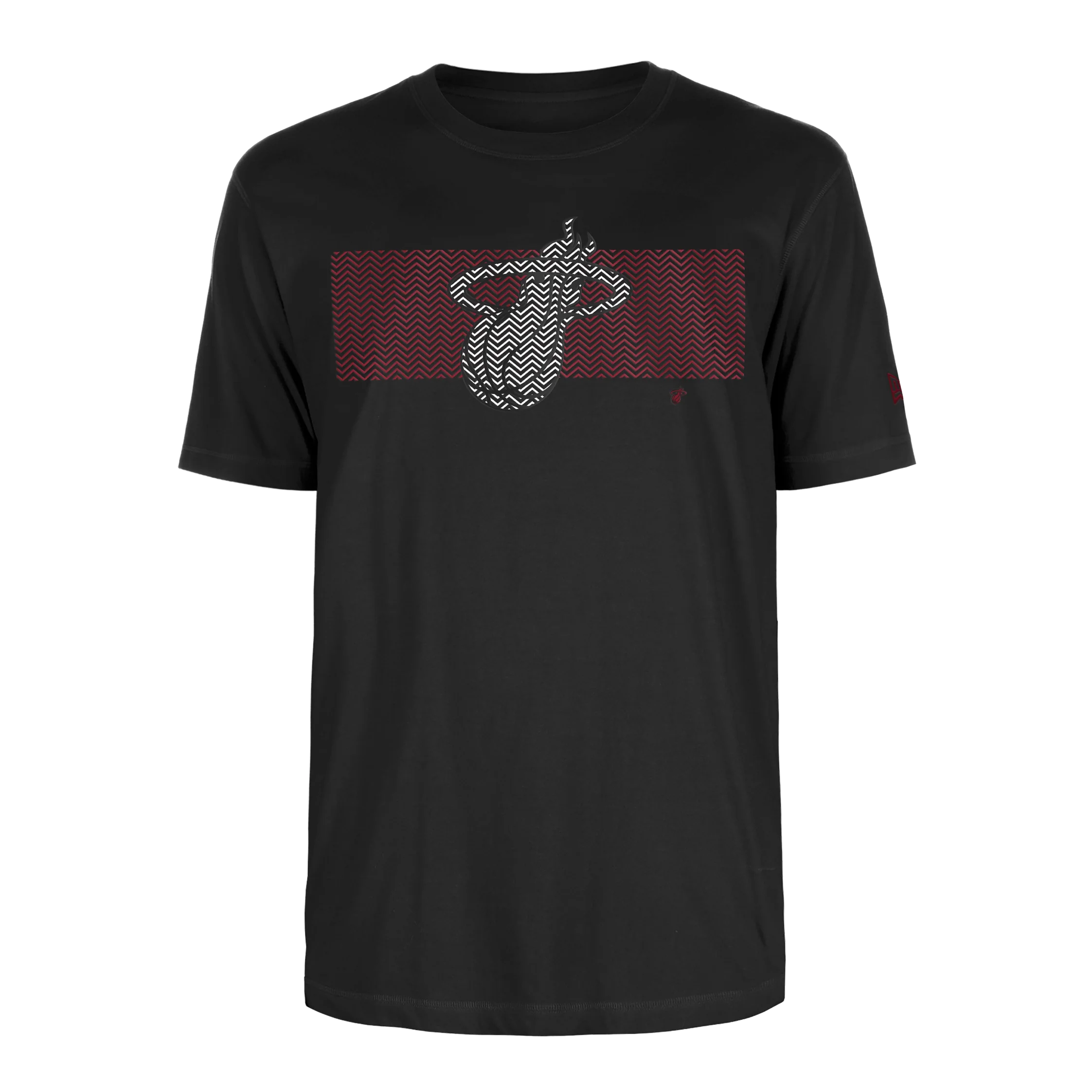 New Era Miami HEAT Stripe Logo Tee - Image 5