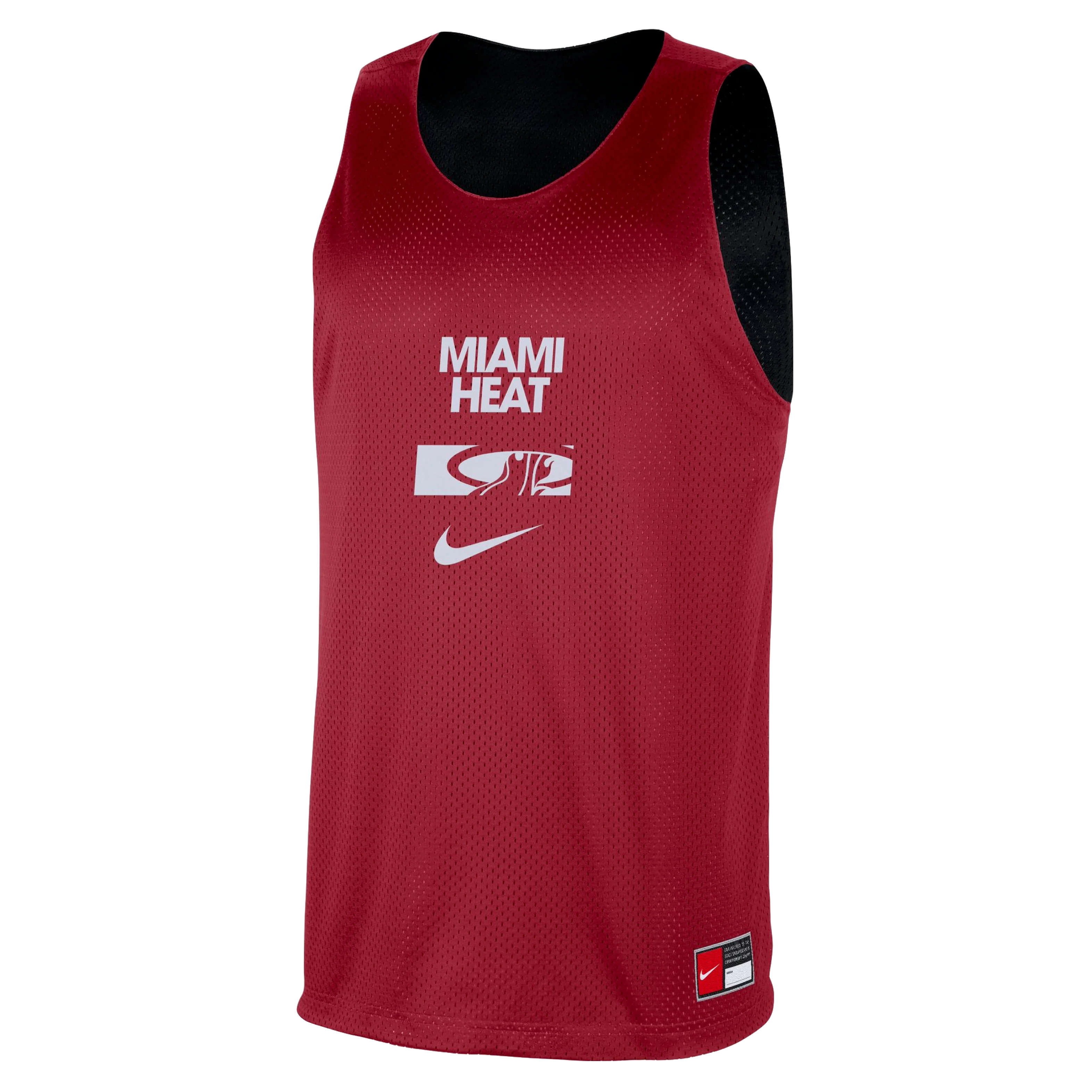 Nike Miami HEAT Mesh Reversible Practice Jersey