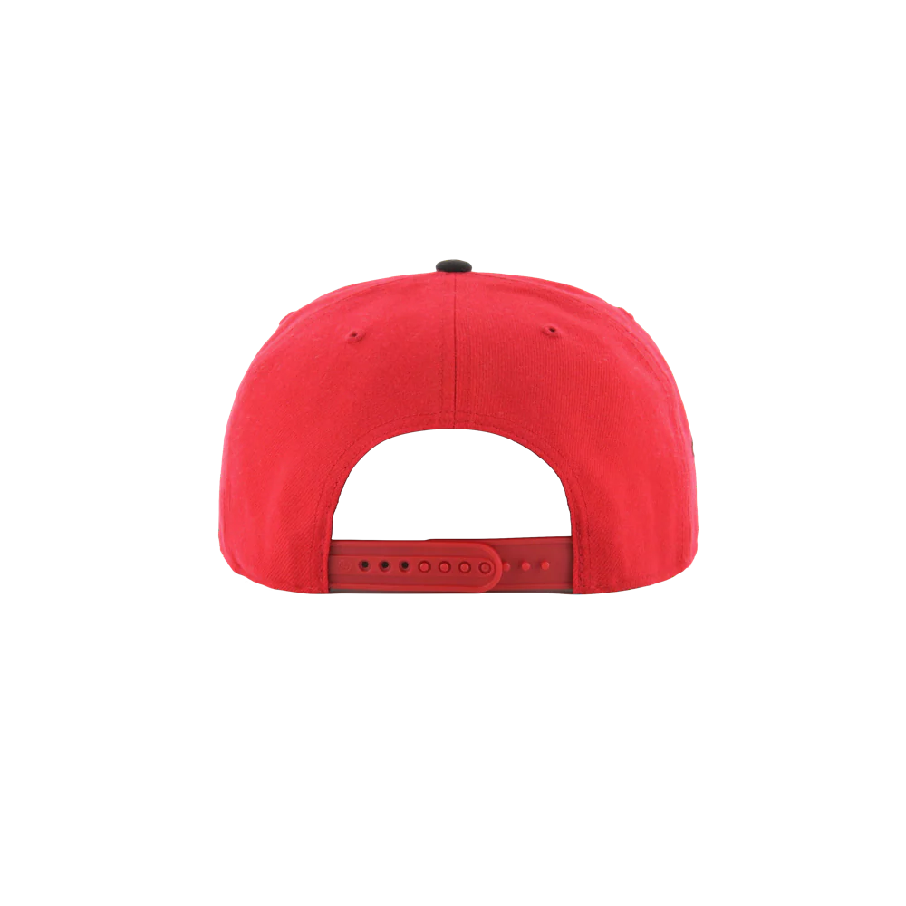 '47 Brand HEAT Culture: Blood Red 2-Tone Snapback - Image 2