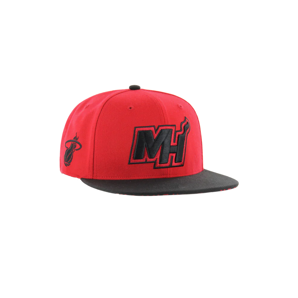 '47 Brand HEAT Culture: Blood Red 2-Tone Snapback - Image 3