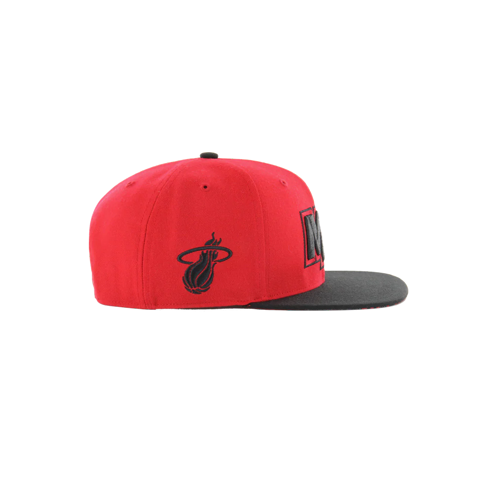 '47 Brand HEAT Culture: Blood Red 2-Tone Snapback - Image 4