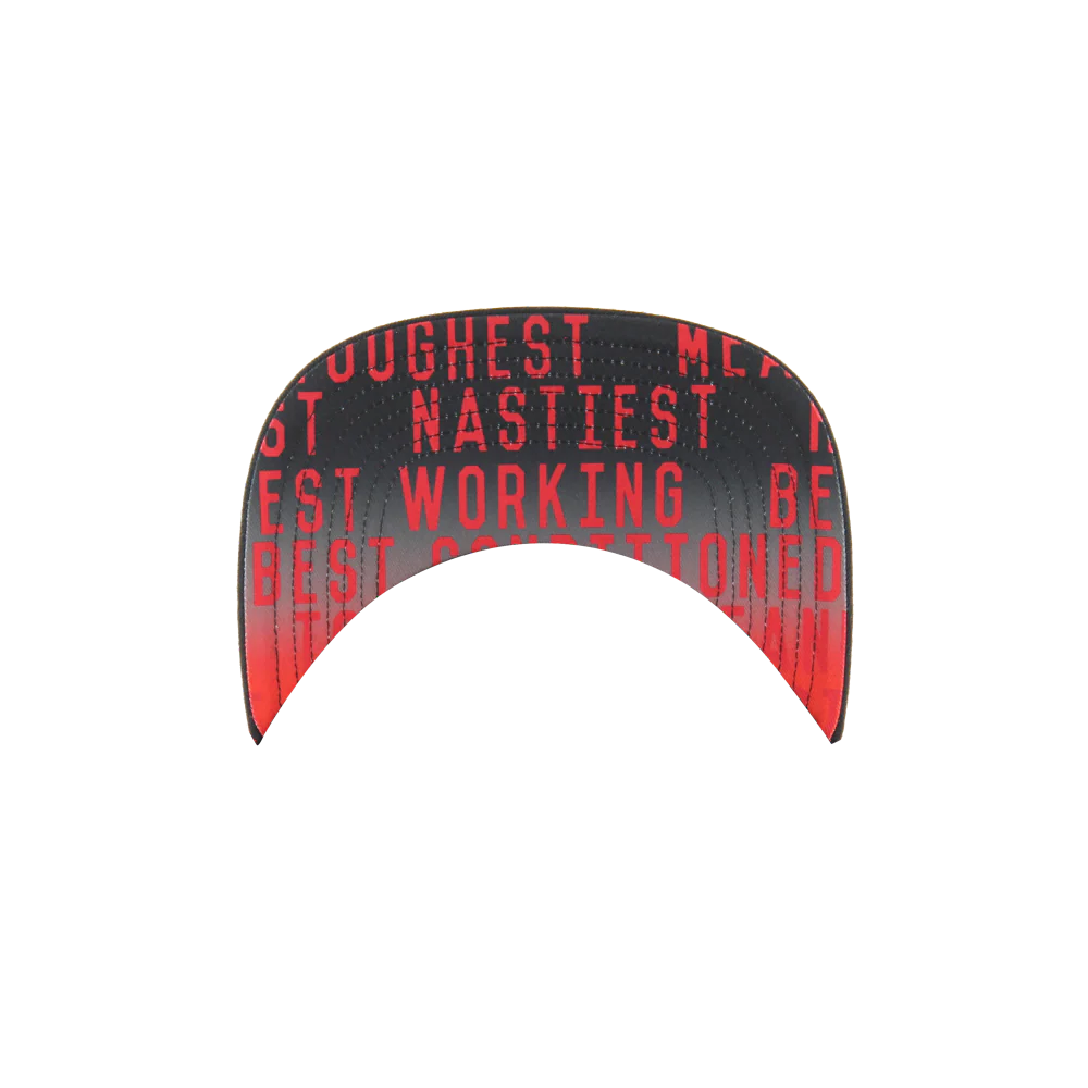 '47 Brand HEAT Culture: Blood Red 2-Tone Snapback - Image 5