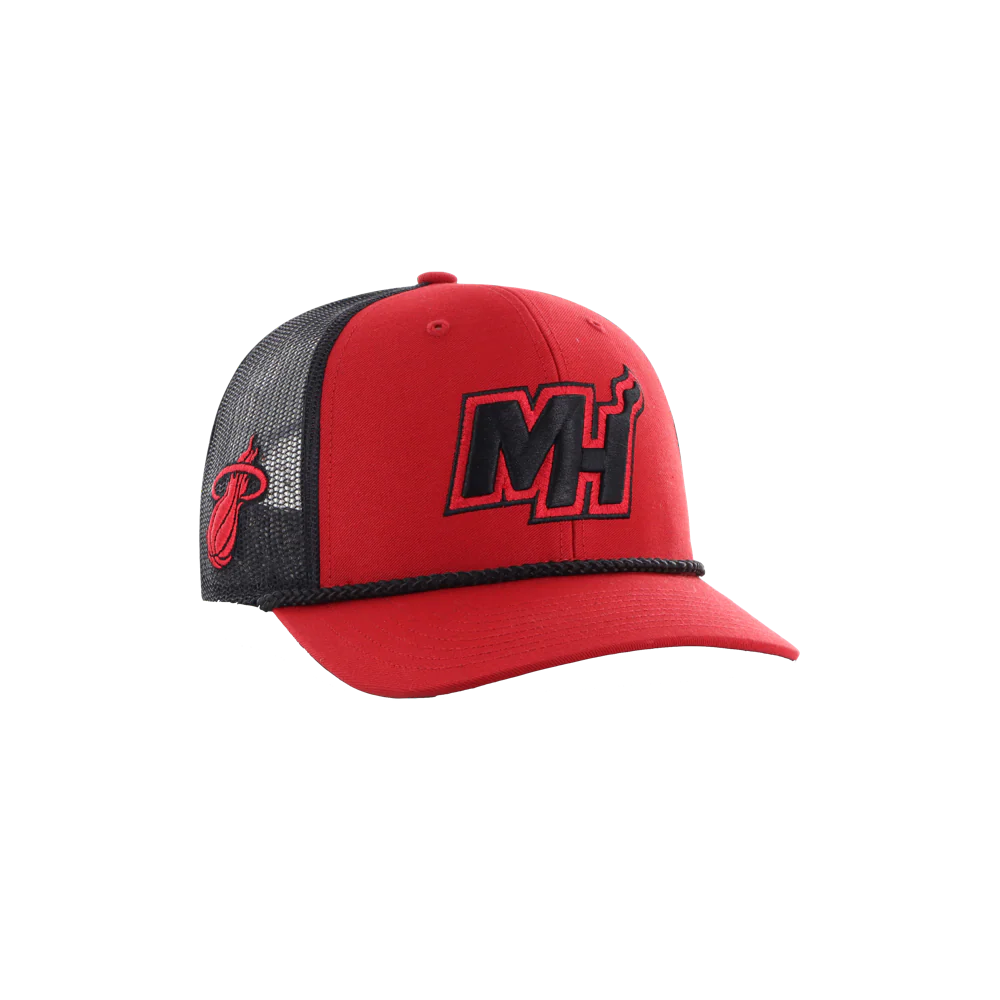 '47 Brand HEAT Culture: Blood Red Trucker Snapback - Image 3