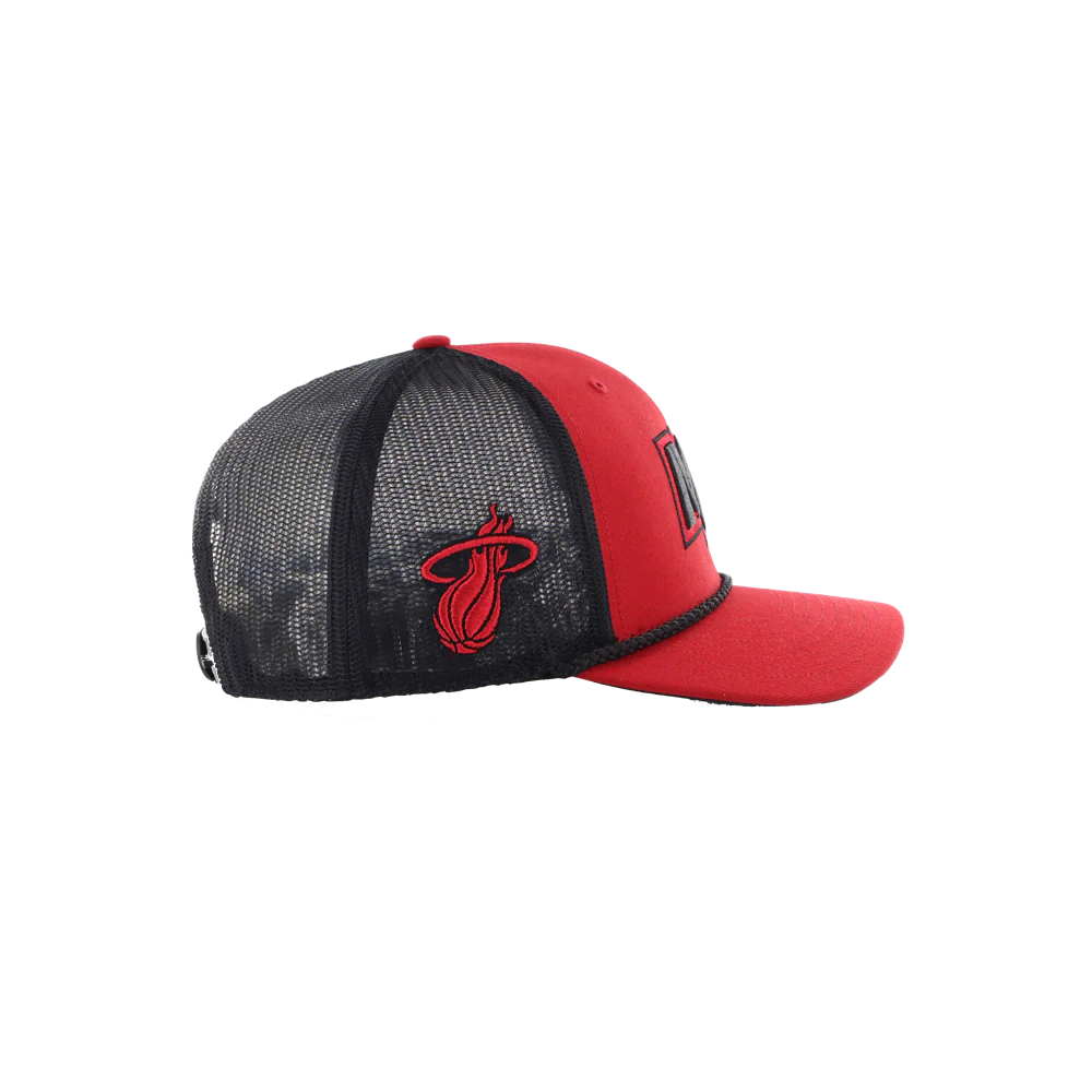 '47 Brand HEAT Culture: Blood Red Trucker Snapback - Image 4