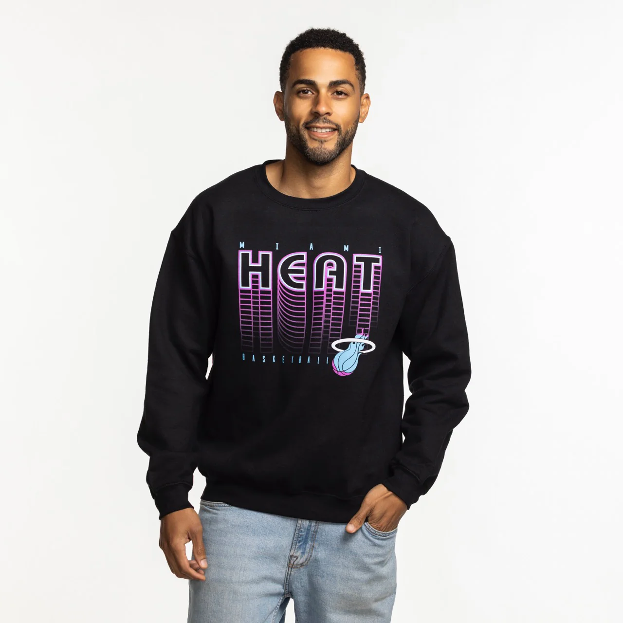 Miami HEAT Original Vice Nights Retro Crewneck
