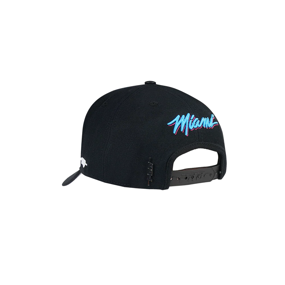Pro Standard Miami HEAT Original Vice Nights Snapback - Image 5