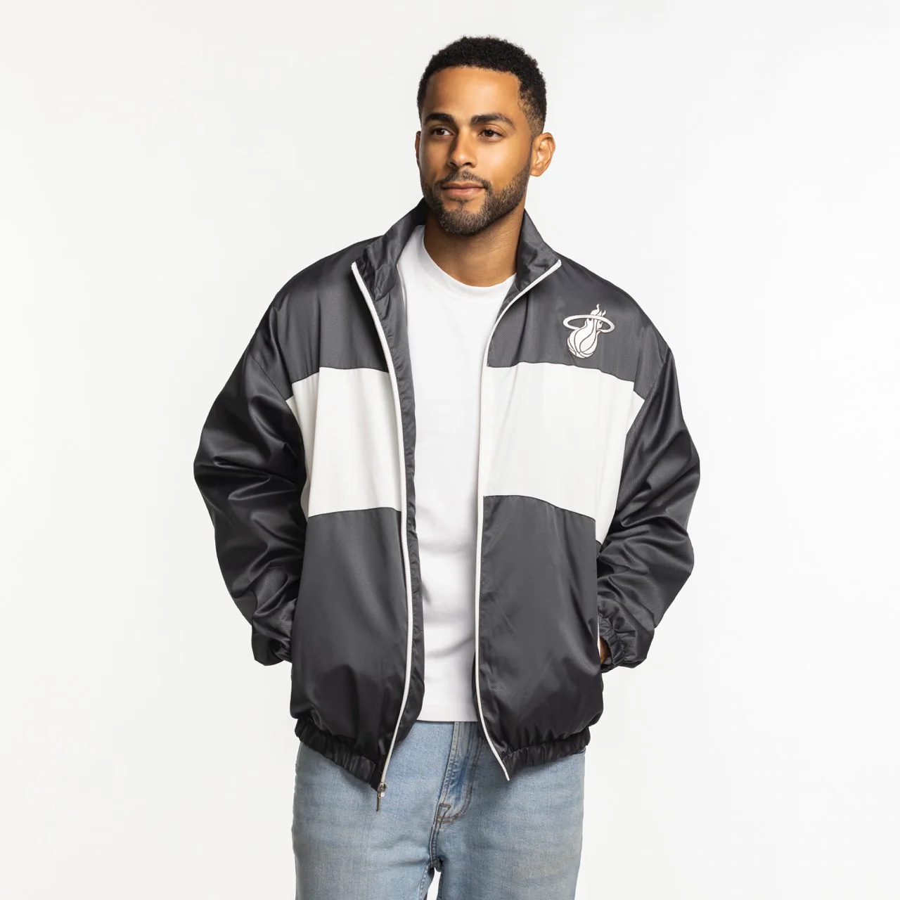 Sportiqe Miami HEAT Basketball Club Jacket