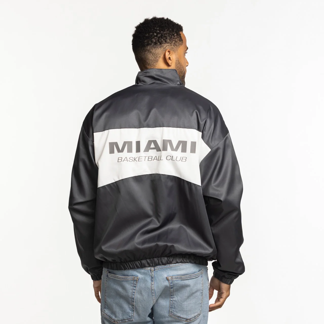 Sportiqe Miami HEAT Basketball Club Jacket - Image 2