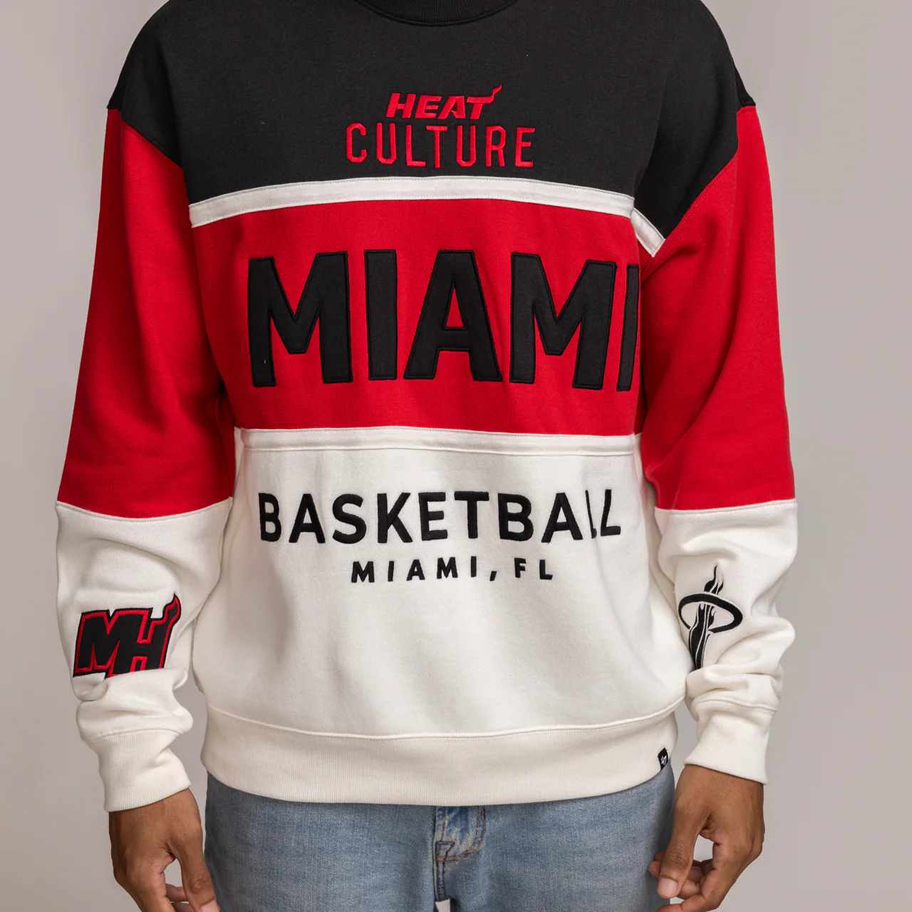 '47 Brand HEAT Culture Maximalist Crewneck Sweater - Image 2