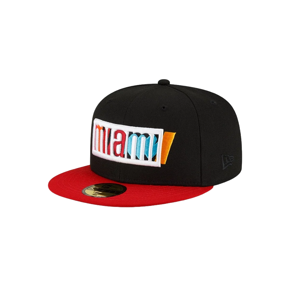 Court Culture Miami Mashup Vol. 2 Wordmark Fitted Hat - Image 3