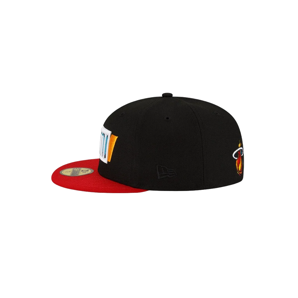 Court Culture Miami Mashup Vol. 2 Wordmark Fitted Hat - Image 4