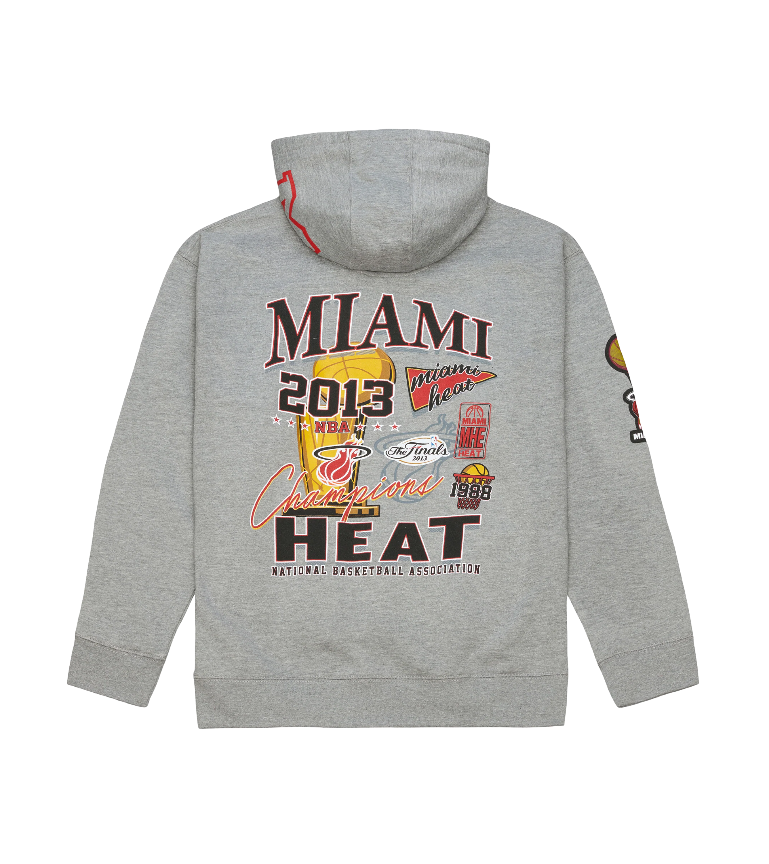 Mitchell & Ness Miami HEAT 2013 Champions Hoodie - Image 6