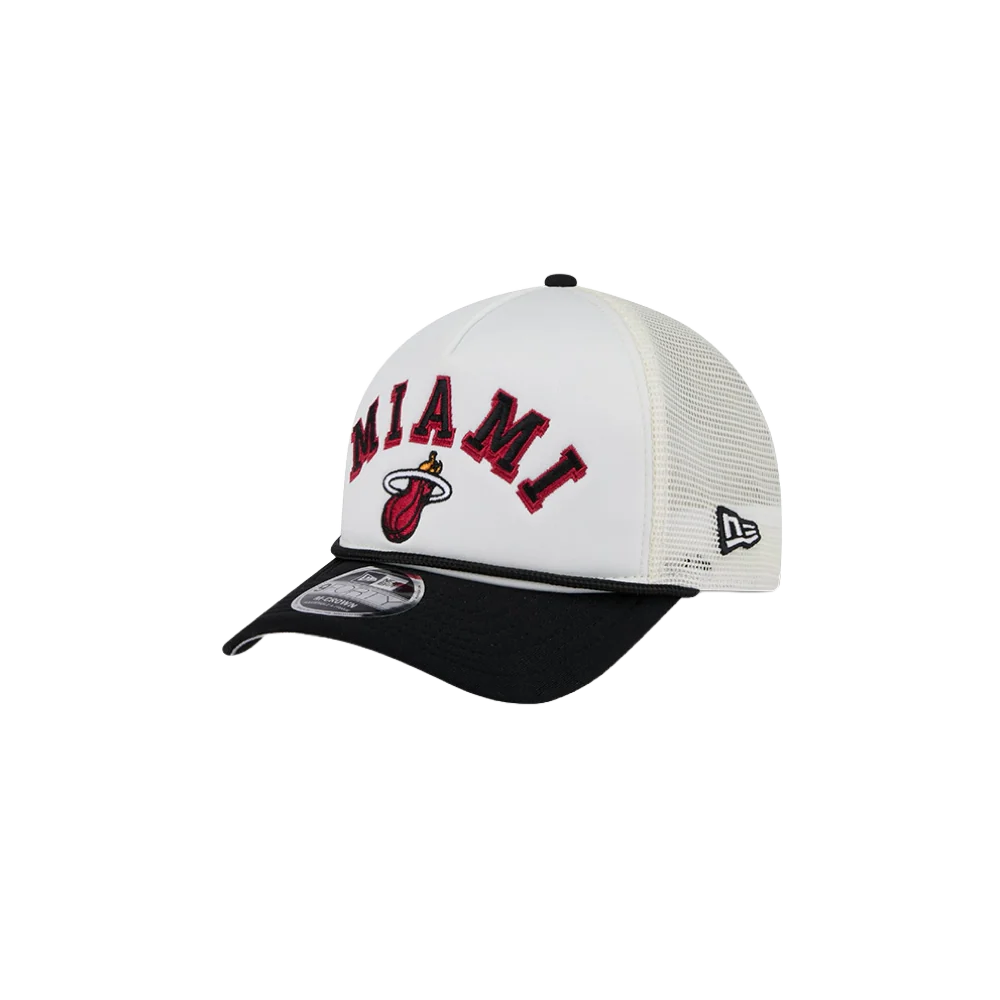 New Era Miami HEAT Wordmark Rope Snapback - Image 3