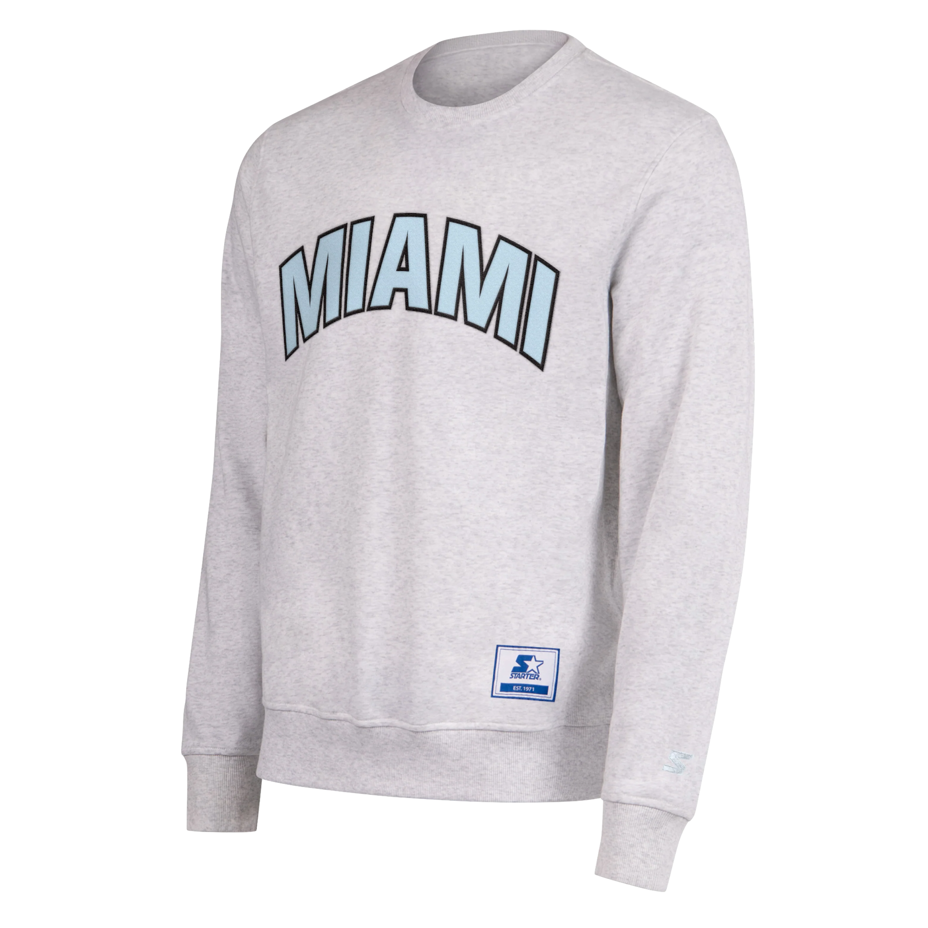 G-III Sports Miami HEAT Faceoff Crewneck - Image 4
