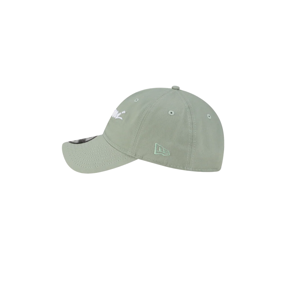 Court Culture Original Vice Nights Wordmark Dad Hat - Green - Image 4