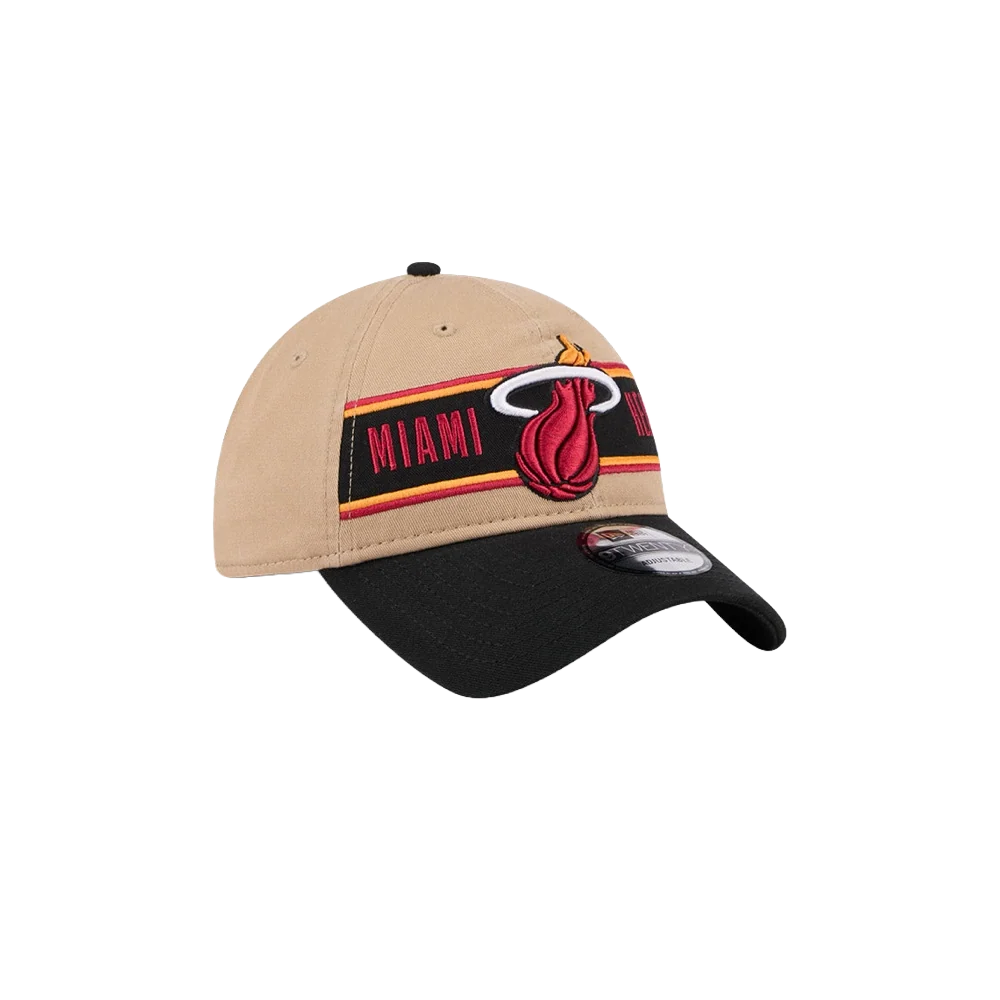 New Era Miami HEAT 2024 Draft Dad Hat - Image 5