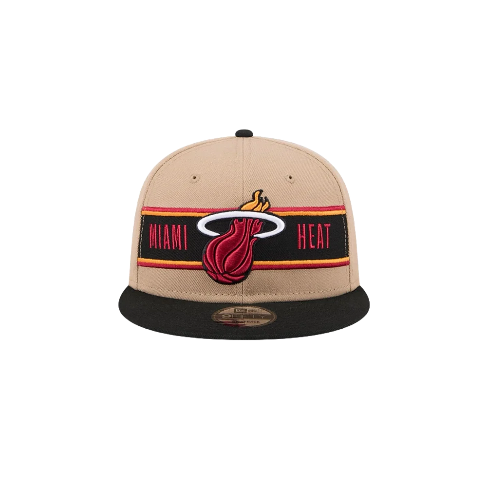 New Era Miami HEAT 2024 Draft Fitted